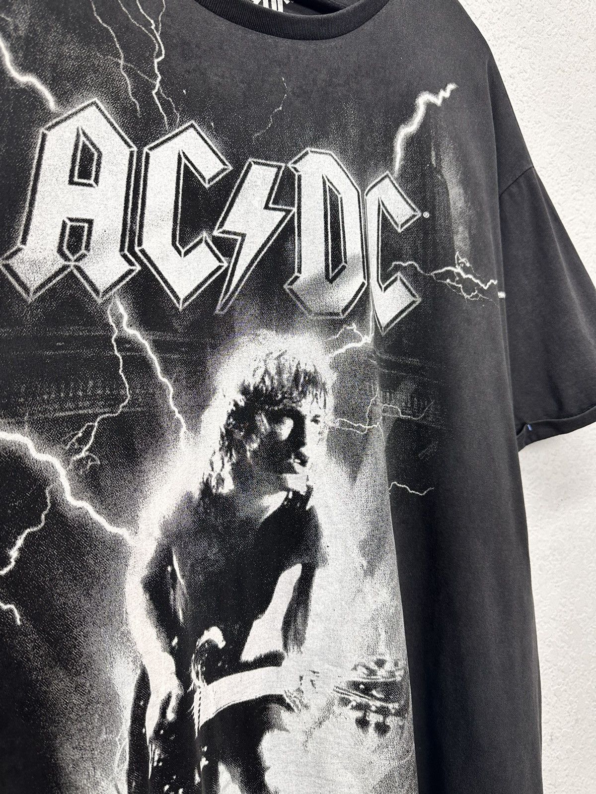 AC/DC Vintage Rock Tee AC/DC Band T-shirt Metallica Black Size US XXL / EU 58 / 5 - 5 Thumbnail