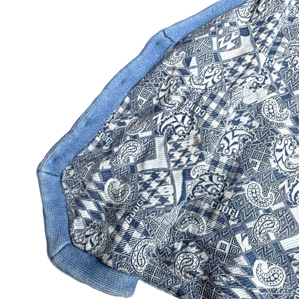 Coogi COOGI AUSTRALIA KNITTED BUTTON UP BUCKLE DENIM VEST JACKET Size US M / EU 48-50 / 2 - 13 Thumbnail