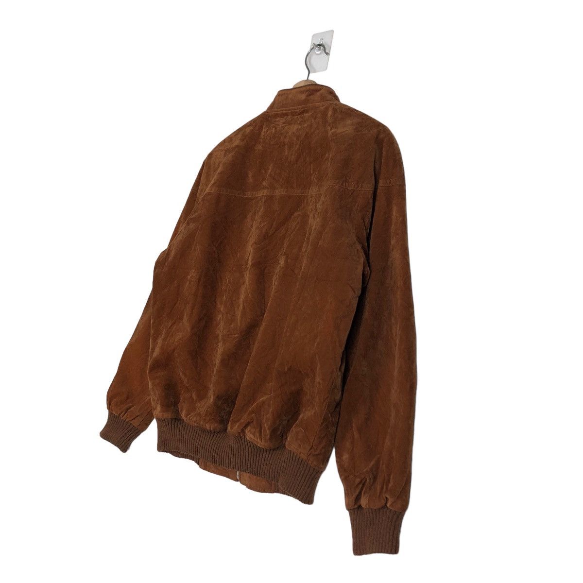 Japanese Brand 🔥Riot Riot Vintage Bomber Jacket Suede Leather Rick Owens Size US L / EU 52-54 / 3 - 10 Thumbnail