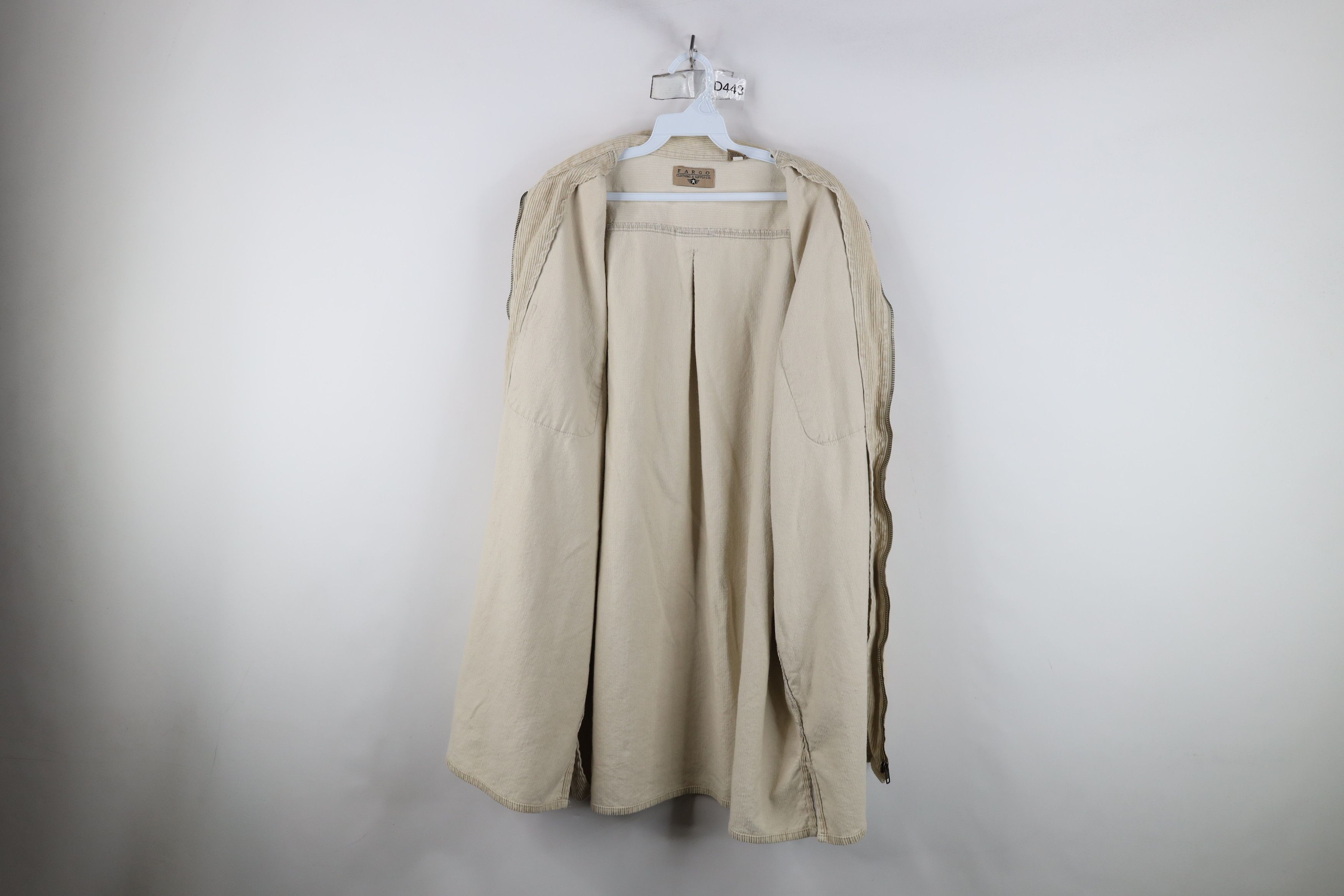 Vintage Vintage 90s Streetwear Fit Corduroy Shirt Jacket Jac Size XL / US 12-14 / IT 48-50 - 10 Thumbnail