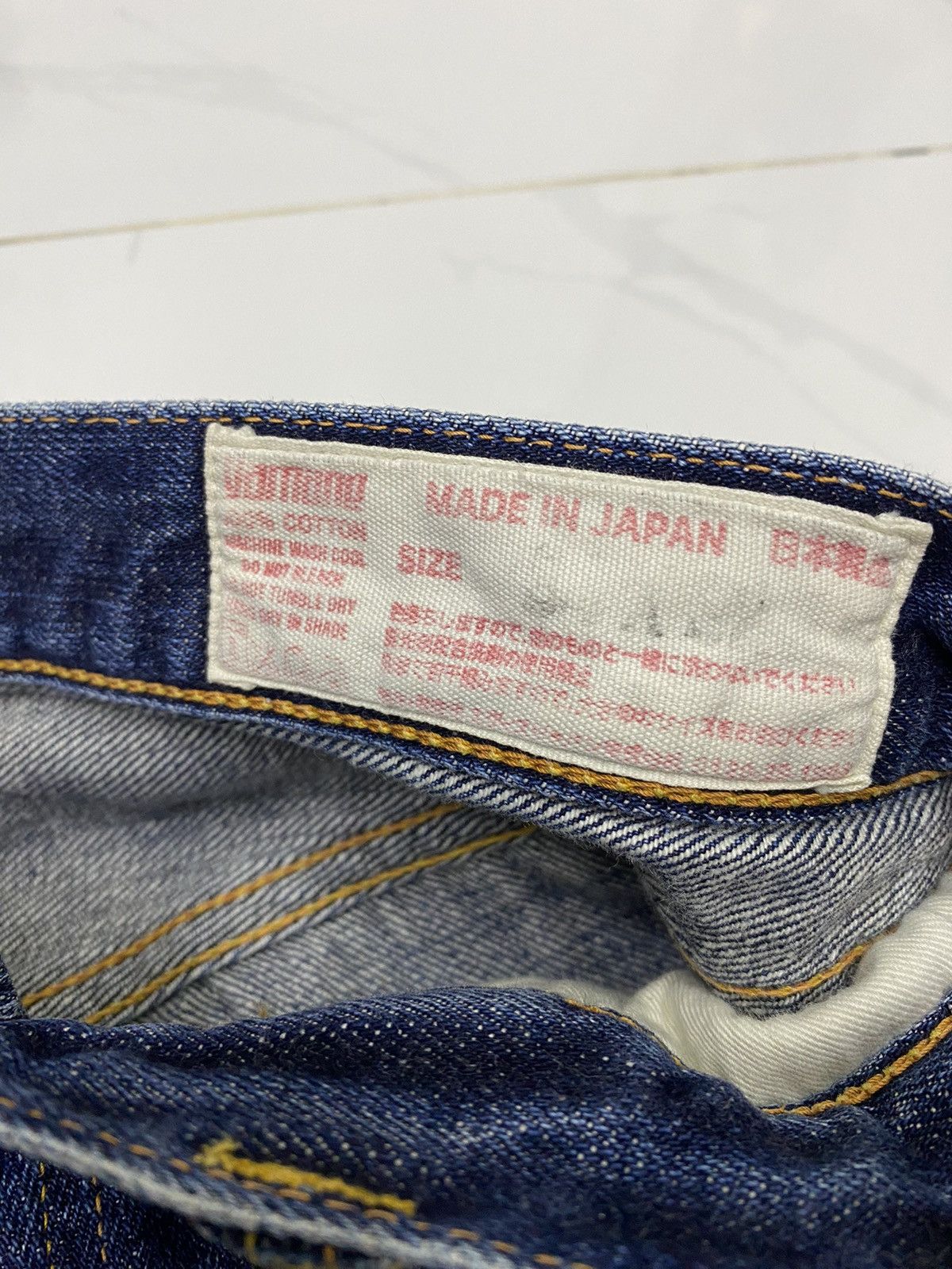 Evisu VINTAGE EVISU SEAGULL SELVEDGE DISTRESSED DENIM JEANS Size US 28 / EU 44 - 6 Thumbnail