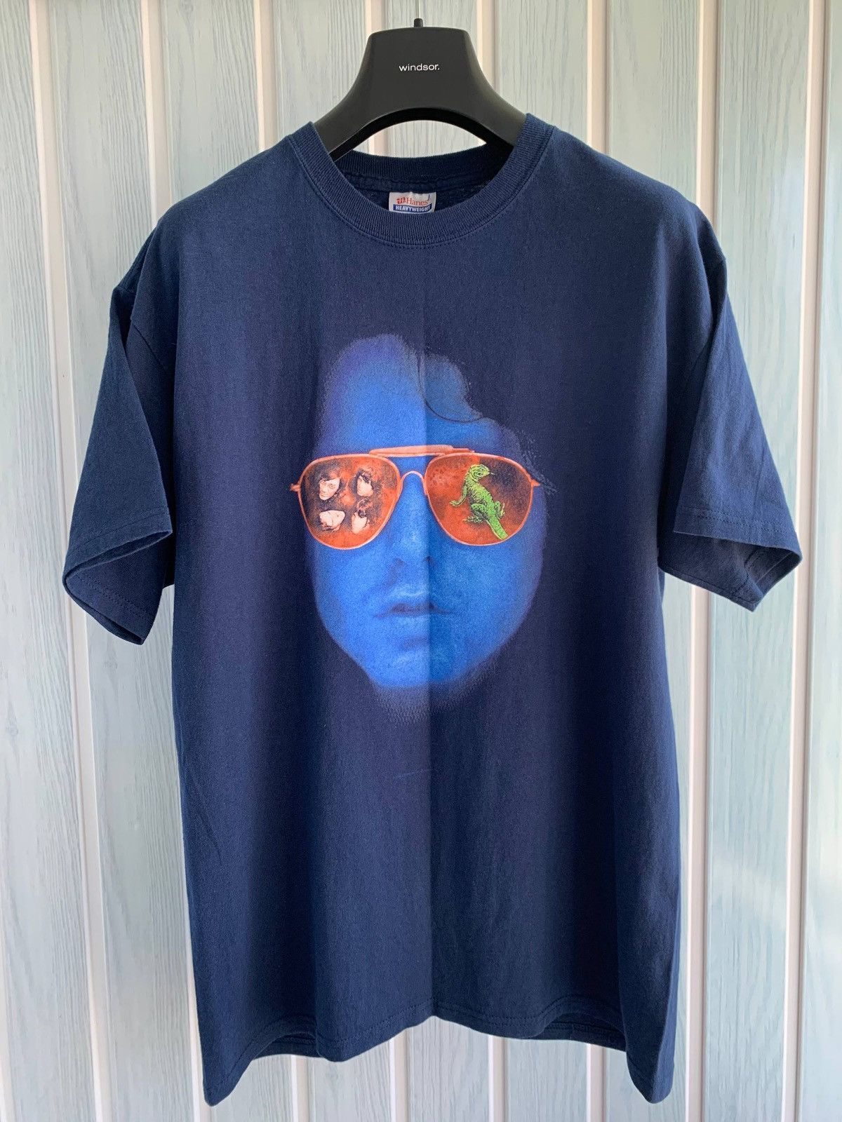 Hanes Vintage 1999 The Doors Lizard King Preshrunk Hanes T-Shirt Size US L / EU 52-54 / 3 - 2 Thumbnail