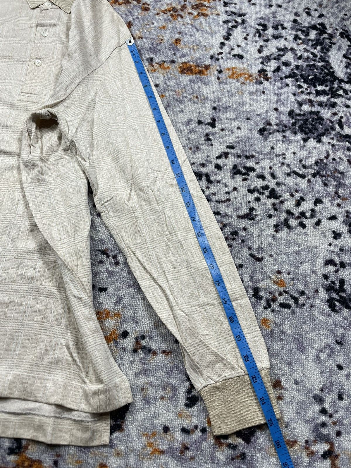 Burberry × Japanese Brand × Vintage Vintage Burberrys Nova Chek poloshirt Size US L / EU 52-54 / 3 - 8 Thumbnail