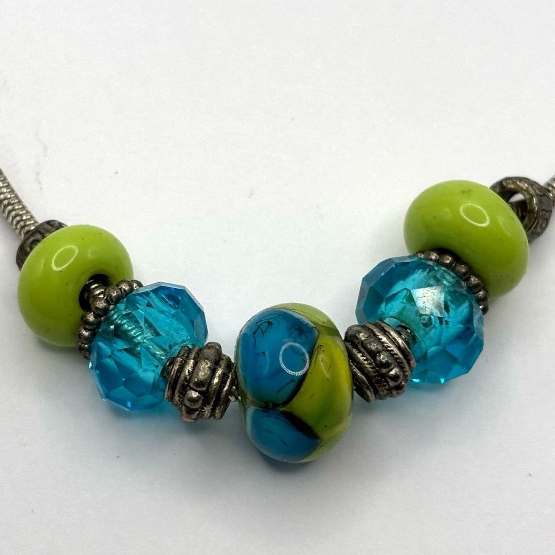 Other Y2K Blue Necklace Size ONE SIZE - 2 Thumbnail
