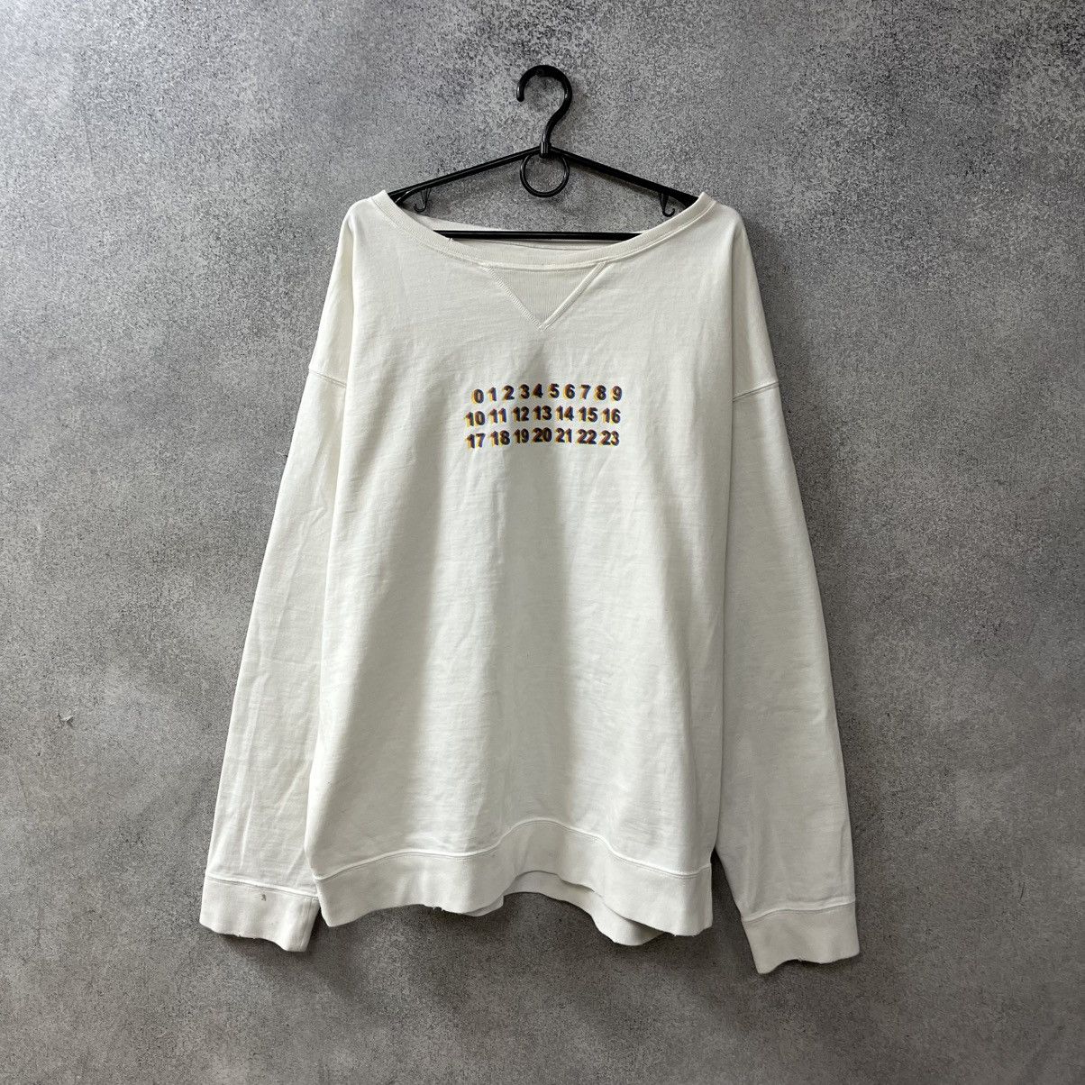 Maison Margiela Maison Margiela big logo sweatshirt Size US S / EU 44-46 / 1 - 1 Thumbnail