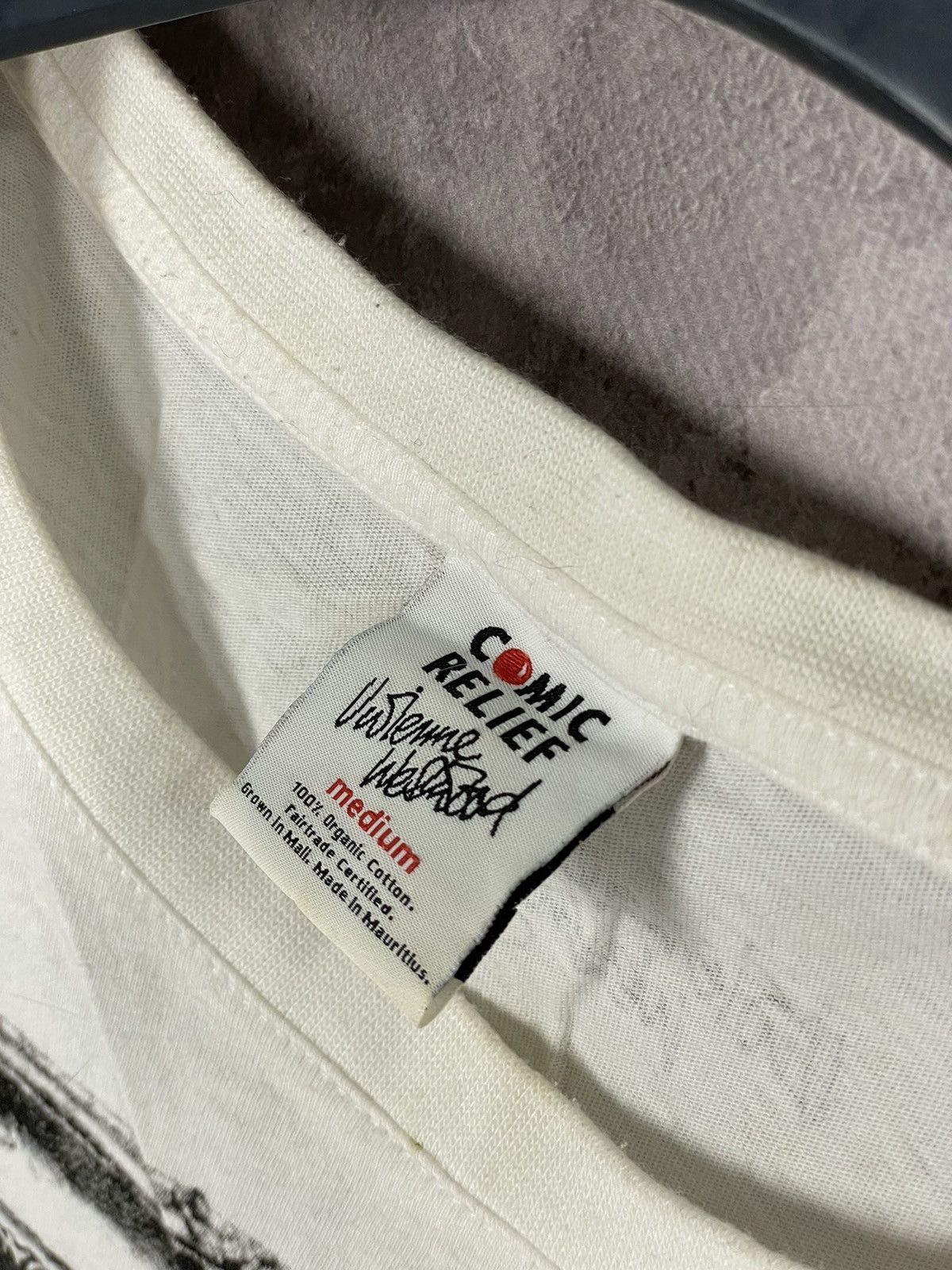 Vivienne Westwood Vivienne Westwood Comic Relief Art T-shirt Collaboration Size US M / EU 48-50 / 2 - 8 Thumbnail