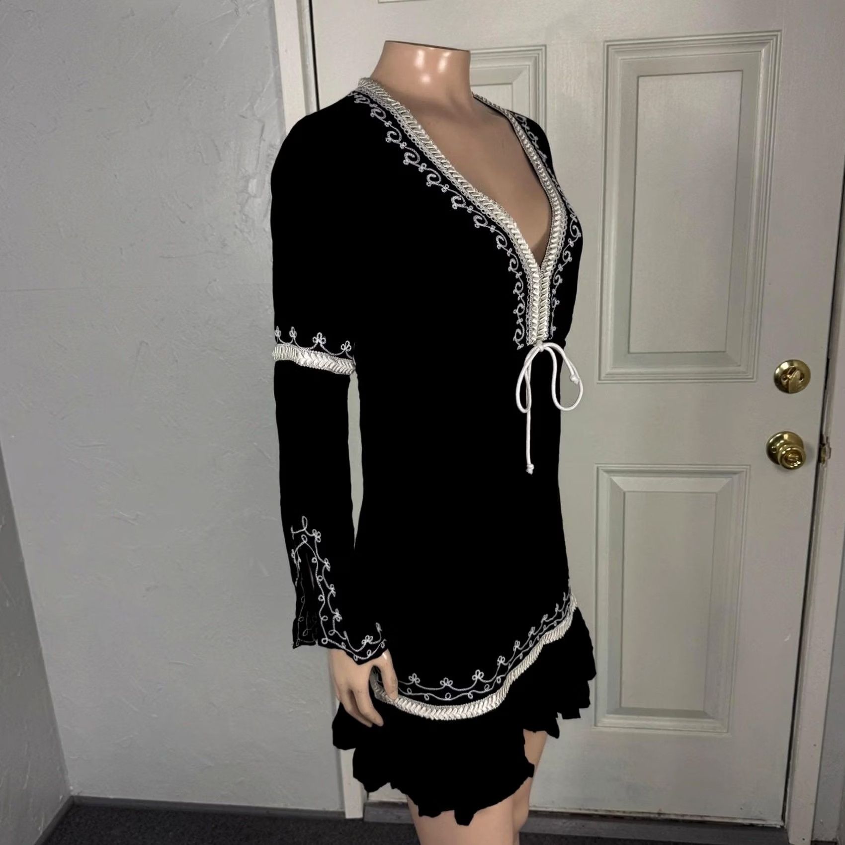 Vintage Vintage Y2K Moda International Womens Dress S Hippie Embroider Hippy Boho GG21 Size S / US 4 / IT 40 - 5 Thumbnail