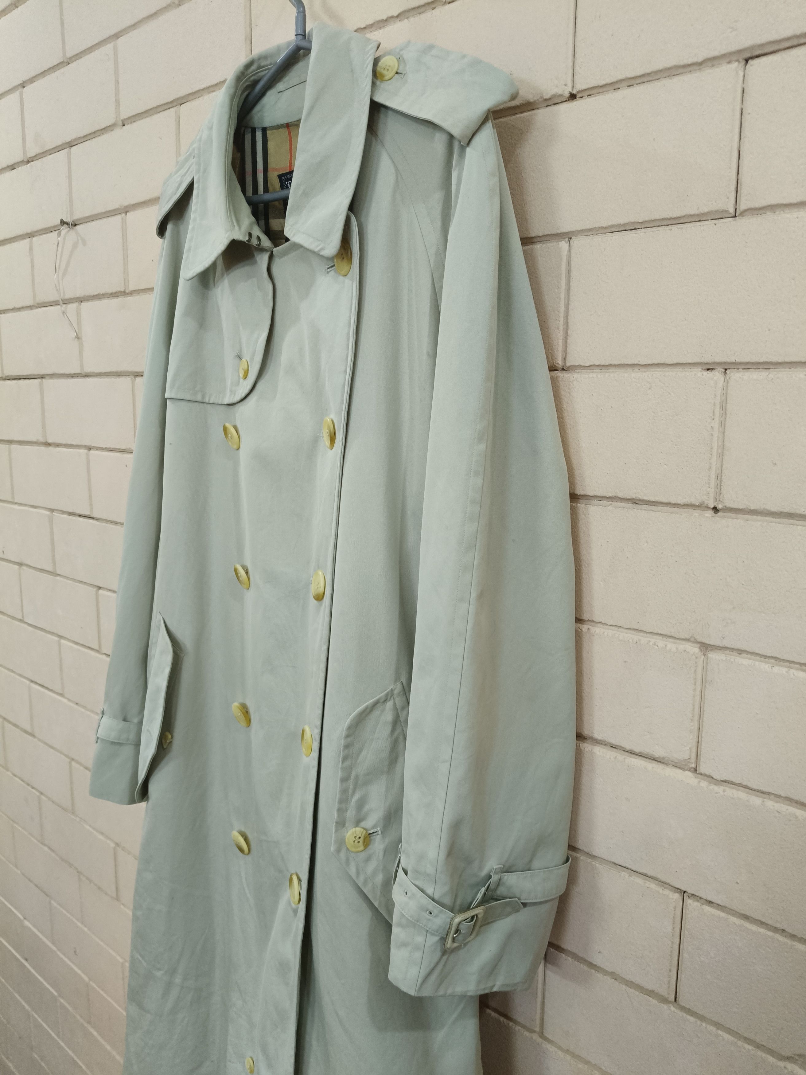 Burberry Prorsum × Vintage Burberry Prorsum BURBERRYS NOVA CHECKED TRENCH COAT JACKET Size US L / EU 52-54 / 3 - 11 Thumbnail