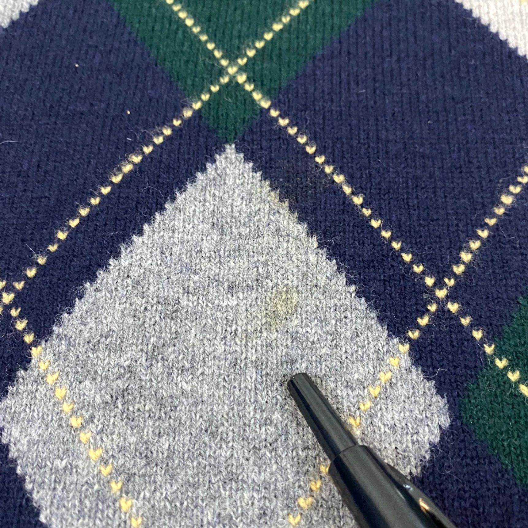Brooks Brothers Brooks Brothers Vest Mens Large Scottish Lambswool Blue Argyle Diamond Size US L / EU 52-54 / 3 - 5 Thumbnail