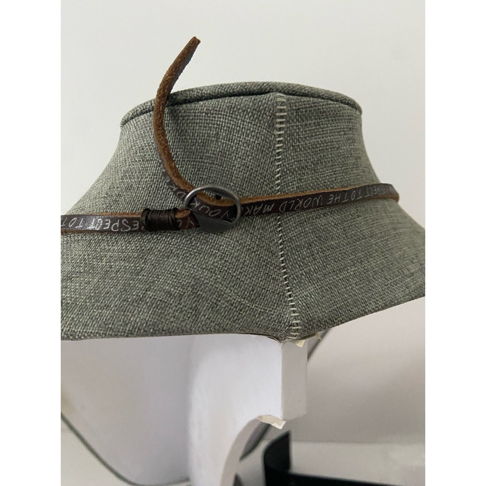 Other Brown Leather Positive Affirmation Necklace Size ONE SIZE - 3 Thumbnail