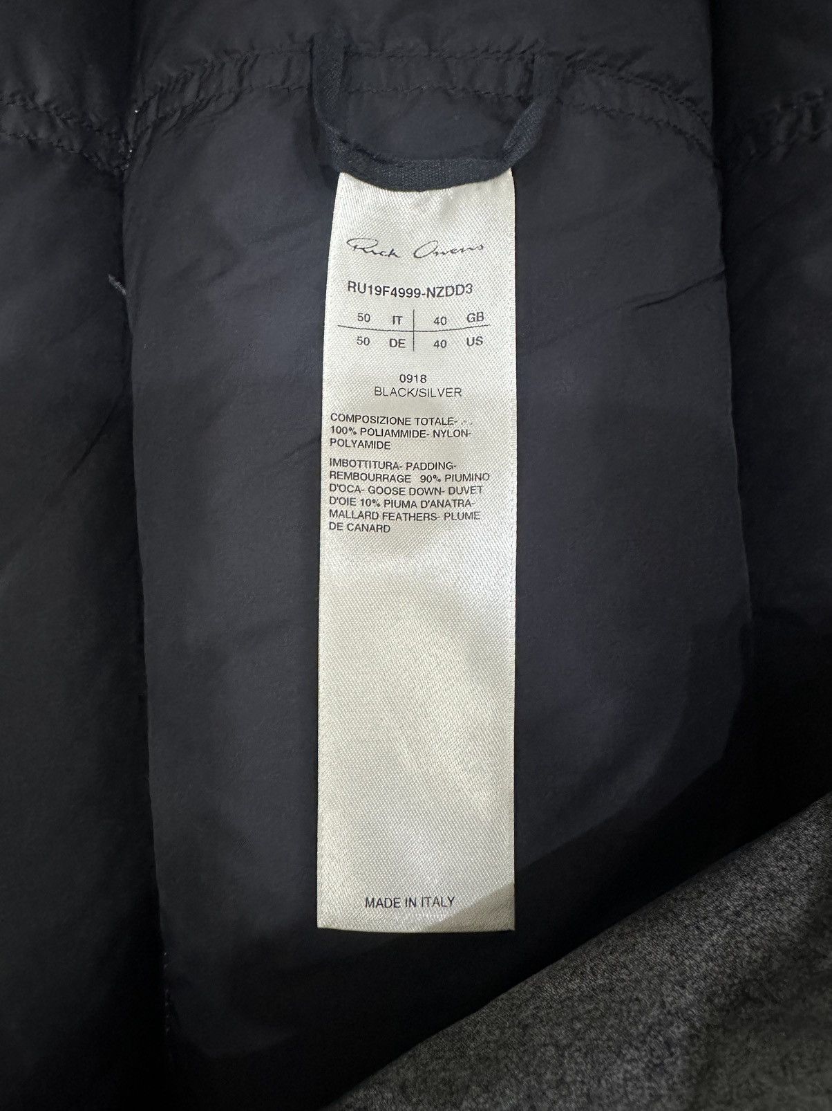 Rick Owens Rick Owens FW19 Puffer Vest Sleeveless Size US M / EU 48-50 / 2 - 5 Thumbnail