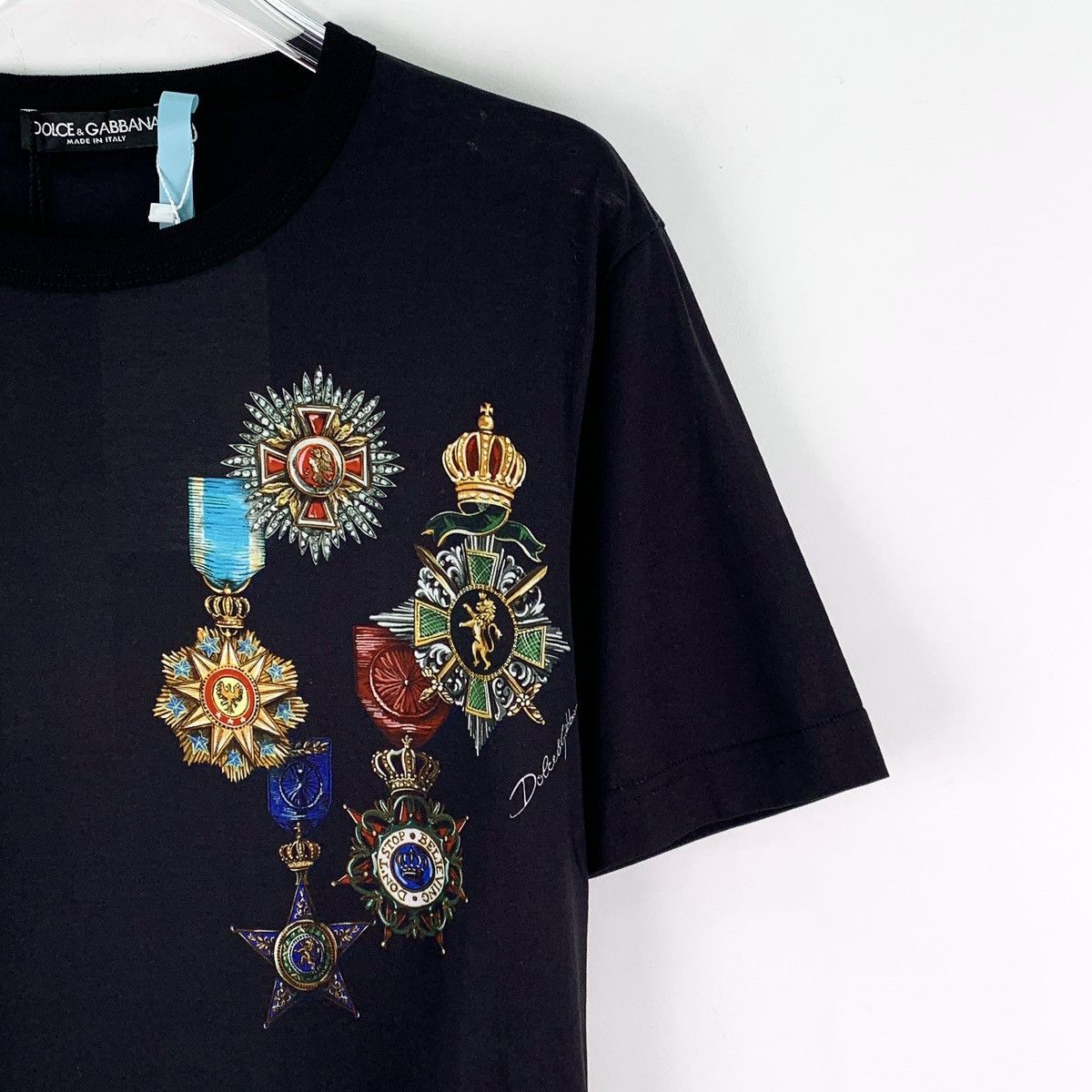 Dolce & Gabbana Dolce & Gabbana Crew Neck Short Sleeve T-Shirt K26WX Size US XS / EU 42 / 0 - 3 Thumbnail