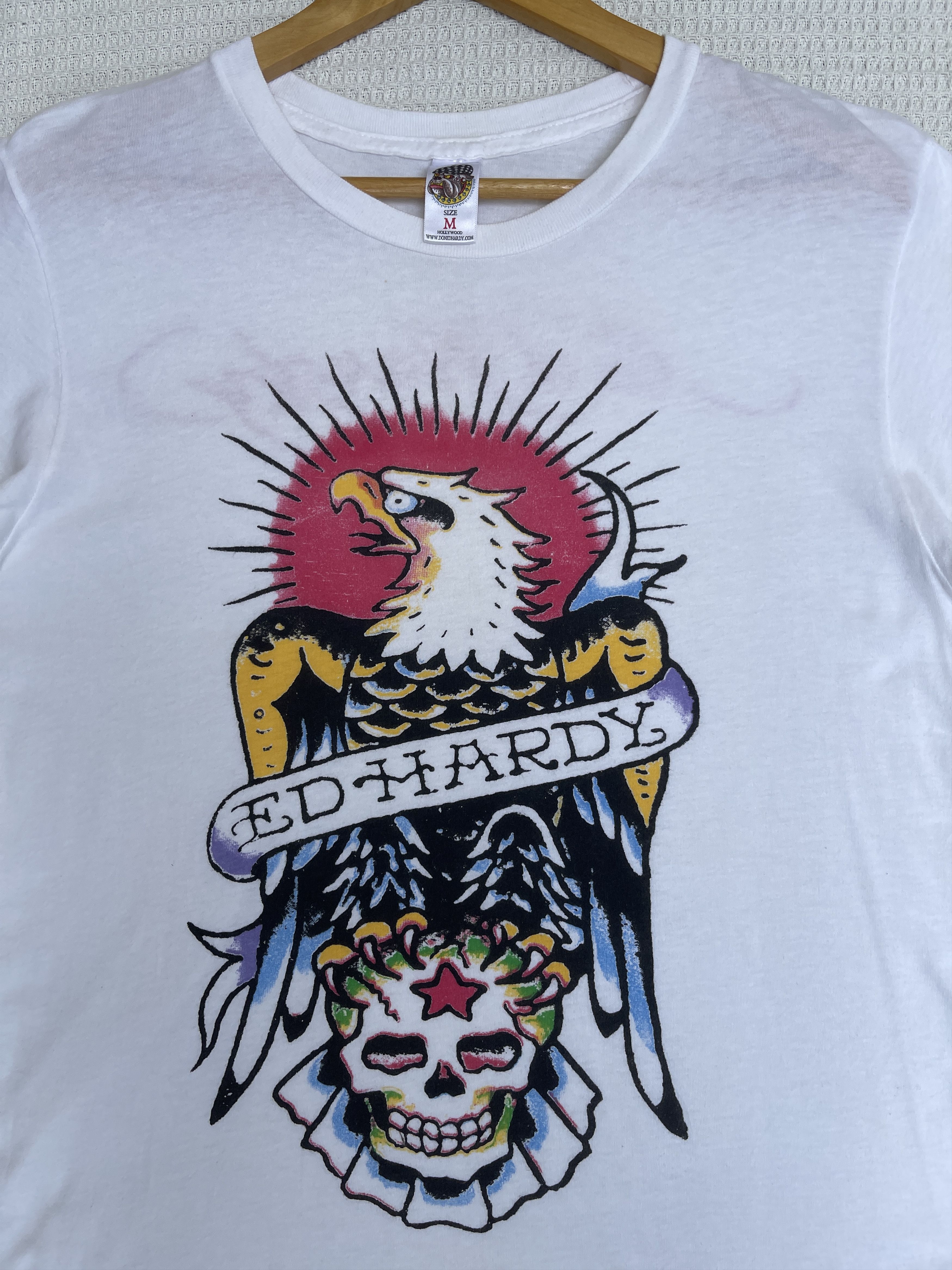 Ed Hardy × Vintage Last Drop🔥Rare🔥Vintage Ed-Hardy T-Shirt Size US M / EU 48-50 / 2 - 10 Thumbnail