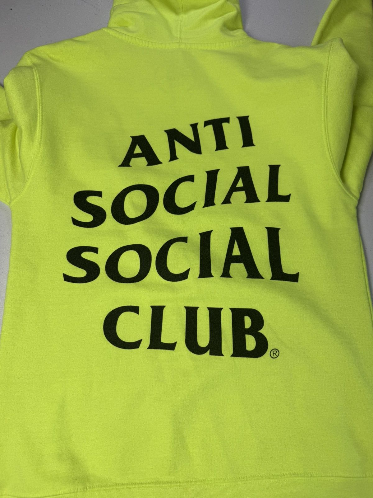 Anti Social Social Club Anti Social Social Club Open Minded Hoodie 'Neon Green' Sz S Size US S / EU 44-46 / 1 - 10 Thumbnail