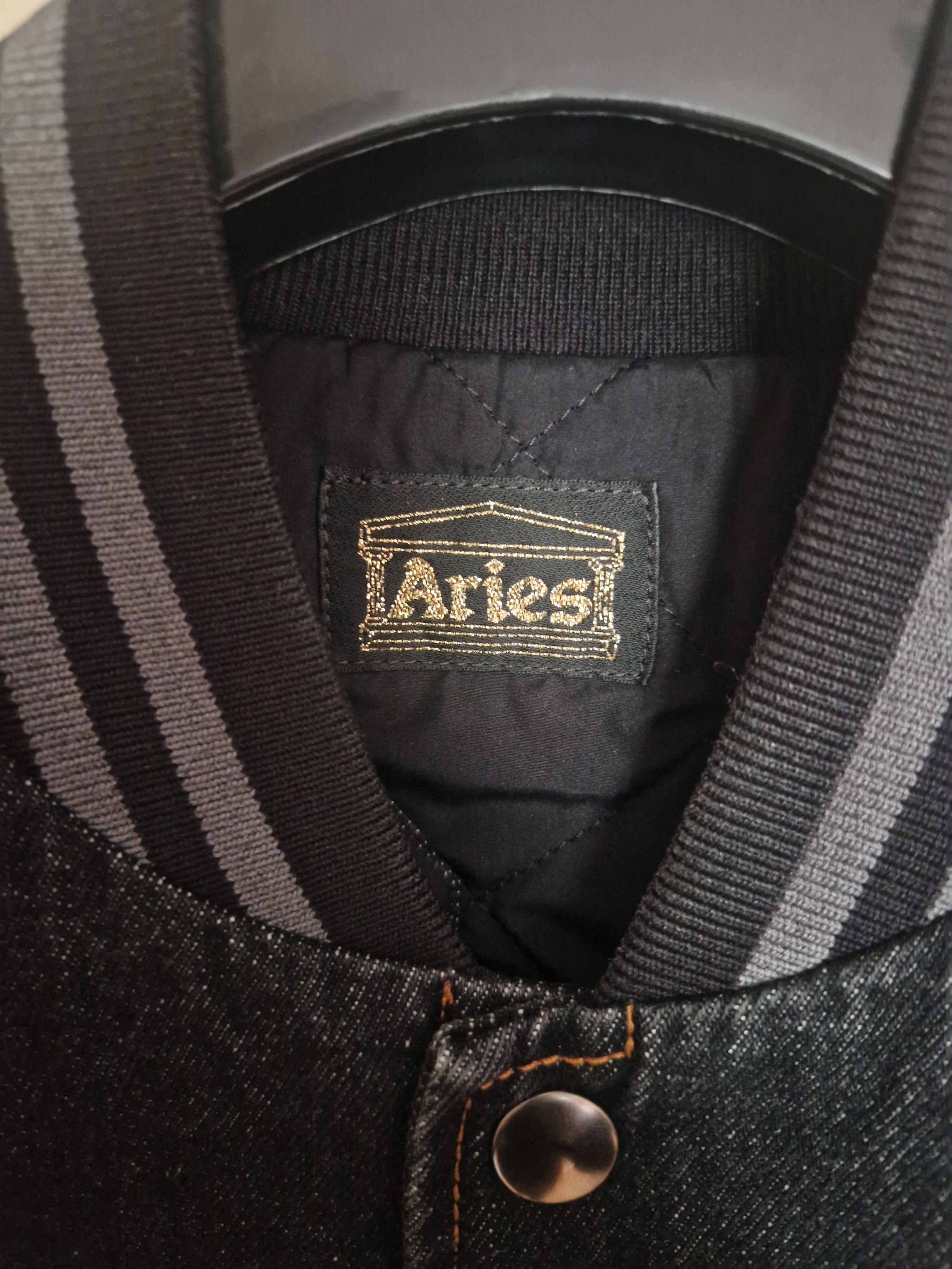 Aries Varsity Denim Jacket Size US M / EU 48-50 / 2 - 3 Thumbnail