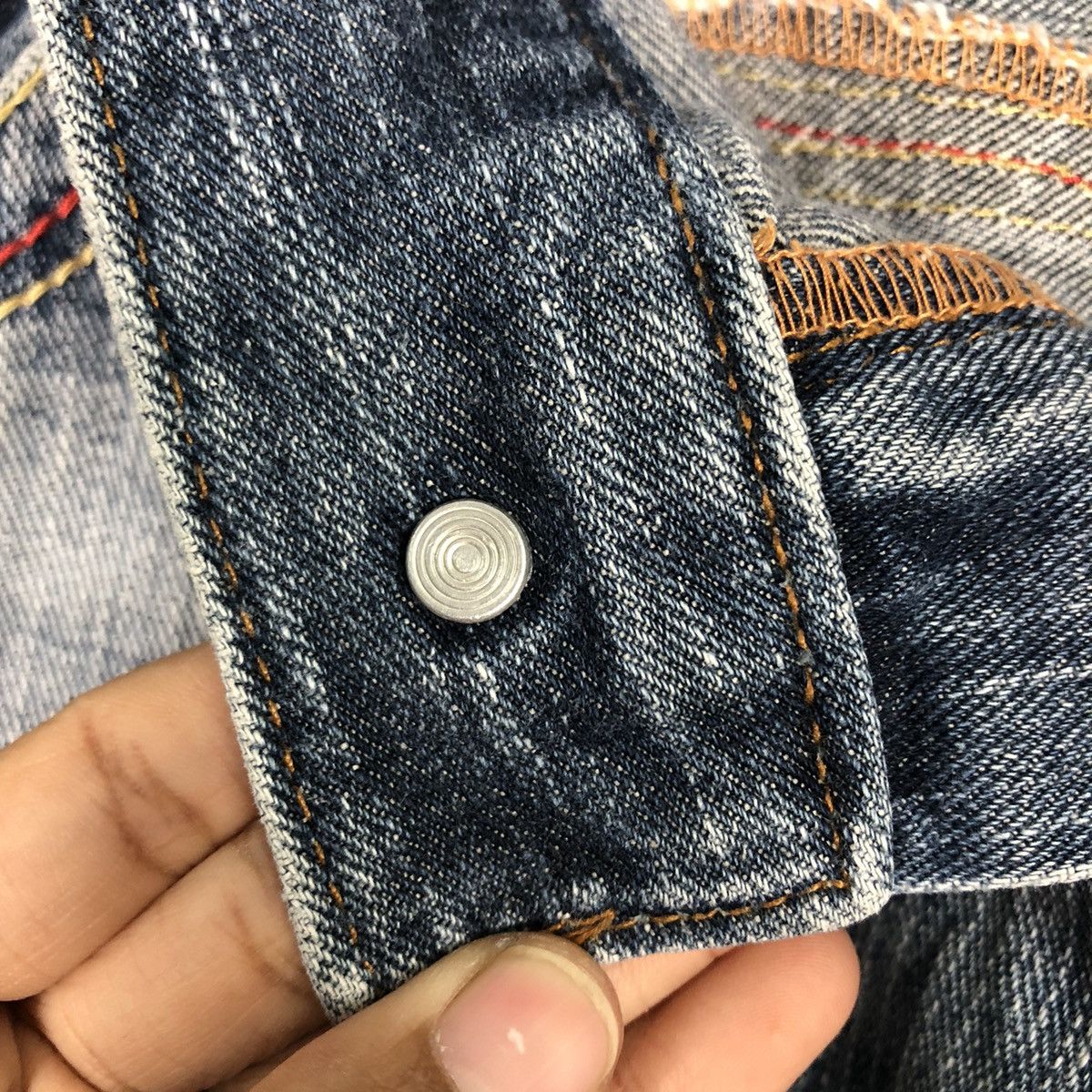 Hysteric Glamour 📌Vintage Distressed Denim Jeans Patchwork Design Full Print Size US 30 / EU 46 - 21 Thumbnail