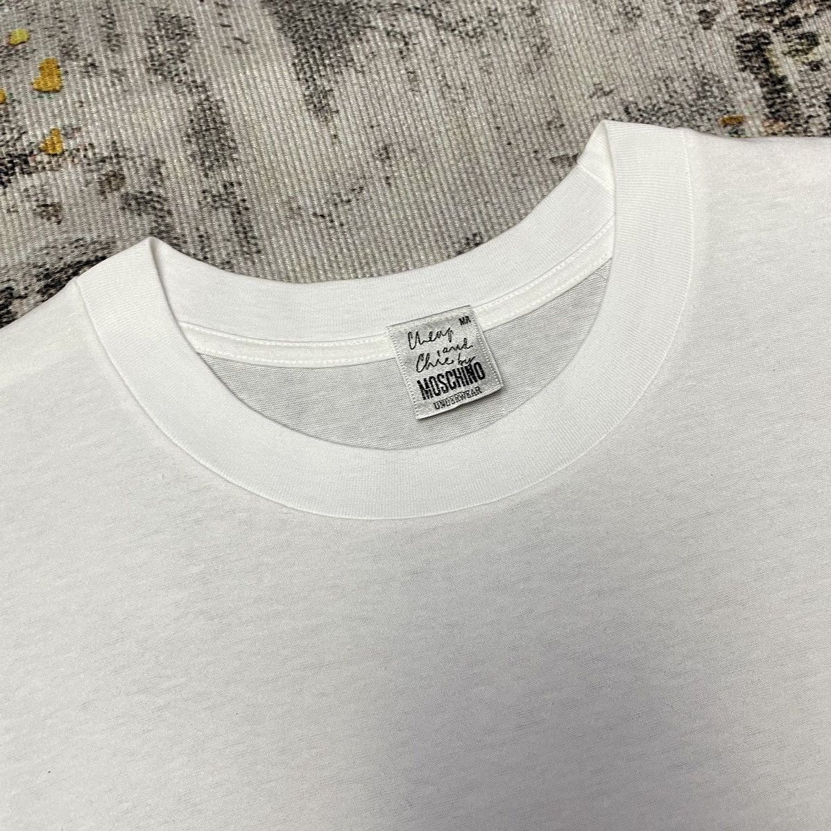 Moschino × Vintage Vintage Moschino Plain Shirt Moschino Underwear Size US S / EU 44-46 / 1 - 9 Thumbnail