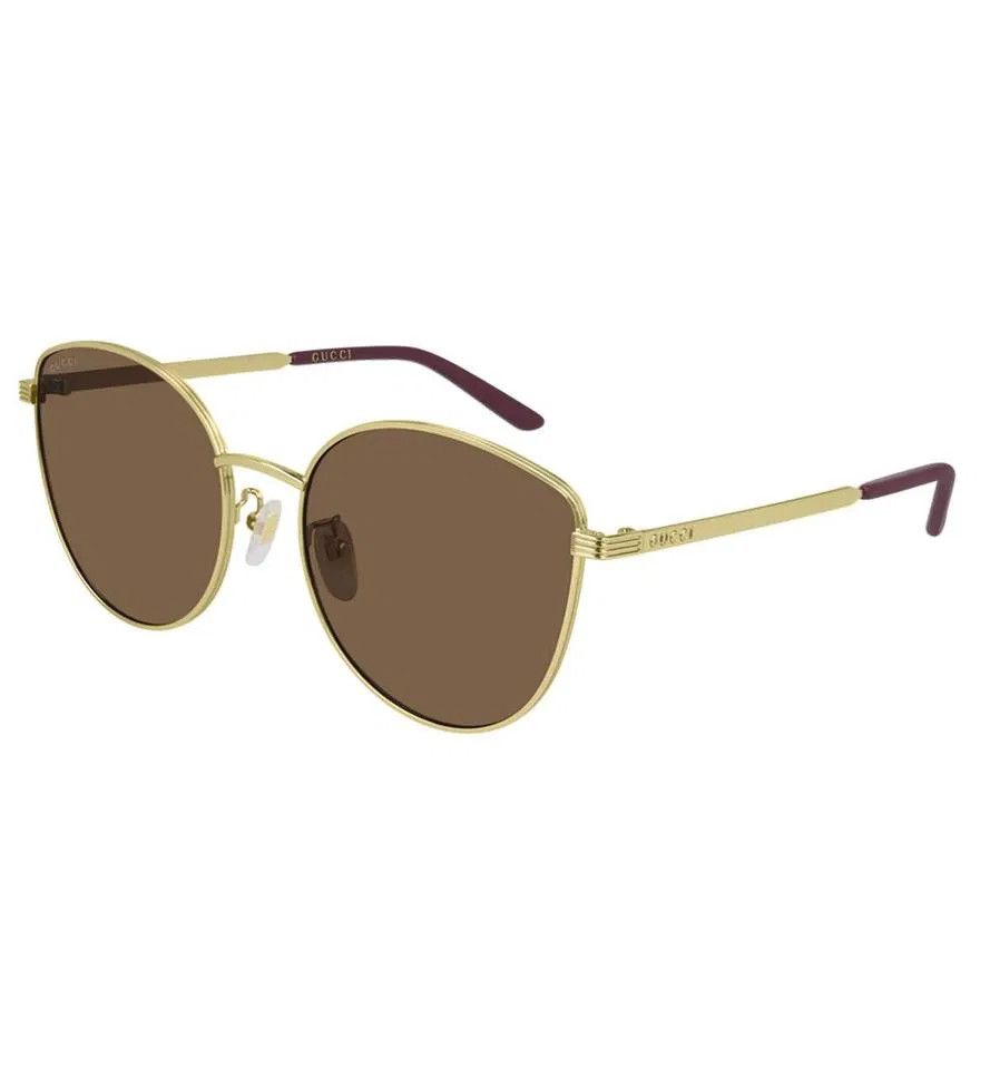 Gucci NEW GUCCI GG0807SA-002 Gold Size ONE SIZE - 1 Thumbnail