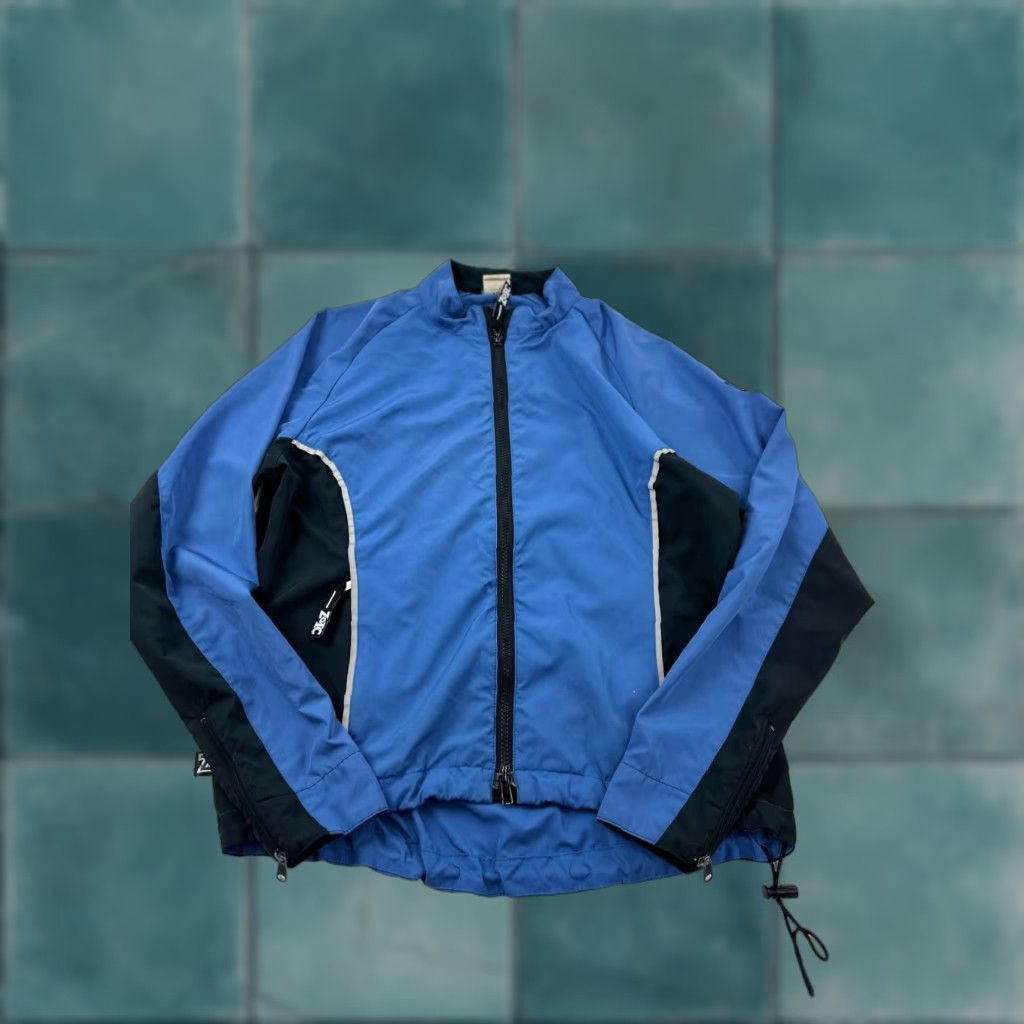 Vintage ZOIC Jacket Womens Small Blue Black Nylon Windbreaker Running Long Sleeve Zip-Up Size S / US 4 / IT 40 - 1 Thumbnail