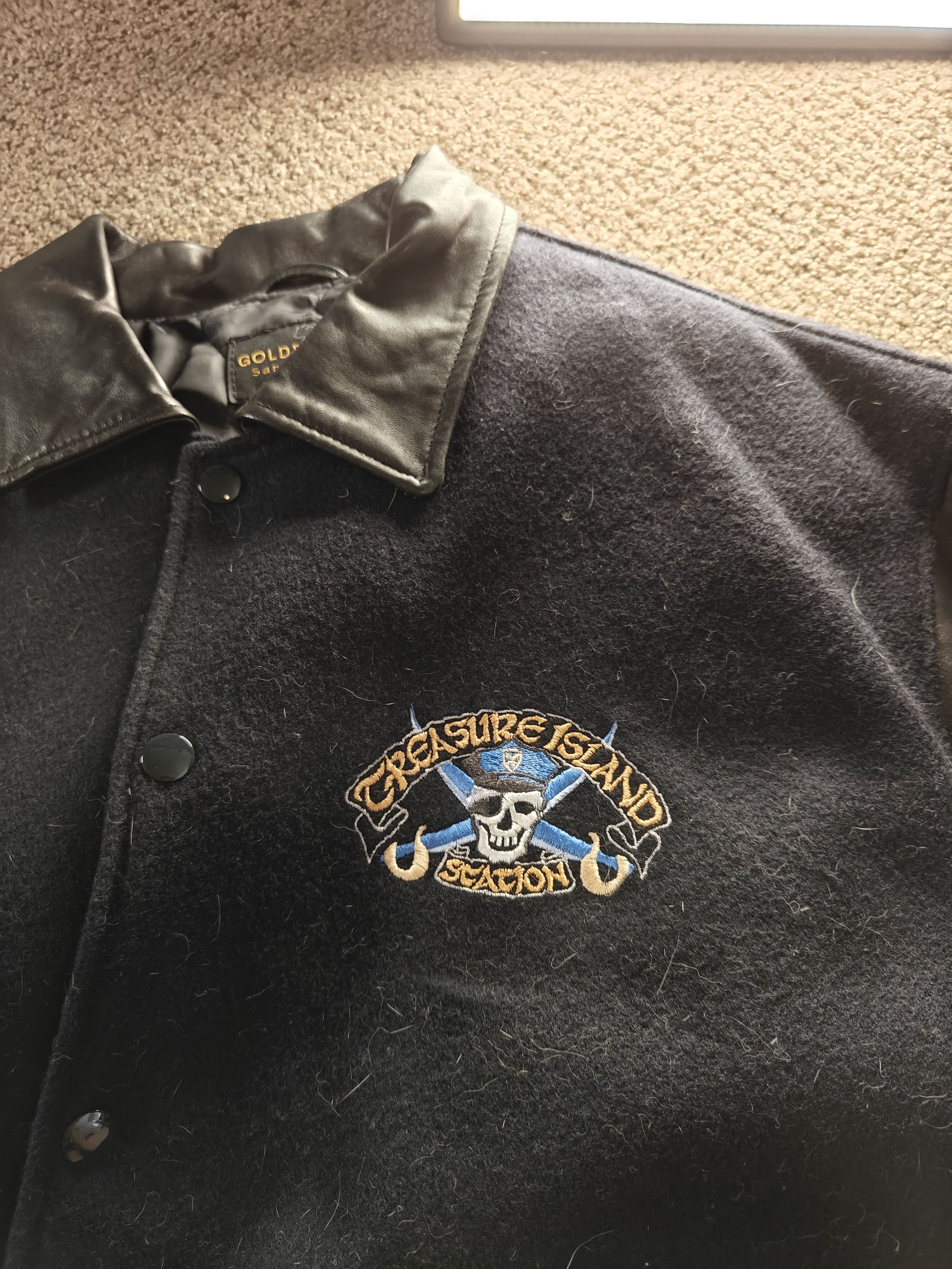 Golden Bear vintage golden bear leather varsity bomber jacket - mens M Size US M / EU 48-50 / 2 - 6 Thumbnail