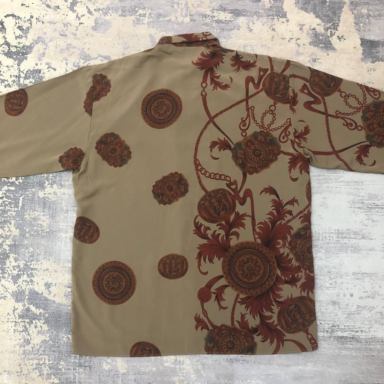Japanese Brand T450 VTG MADE IN JAPAN PHIL SILK ART SHIRTS Size US XL / EU 56 / 4 - 1 Thumbnail