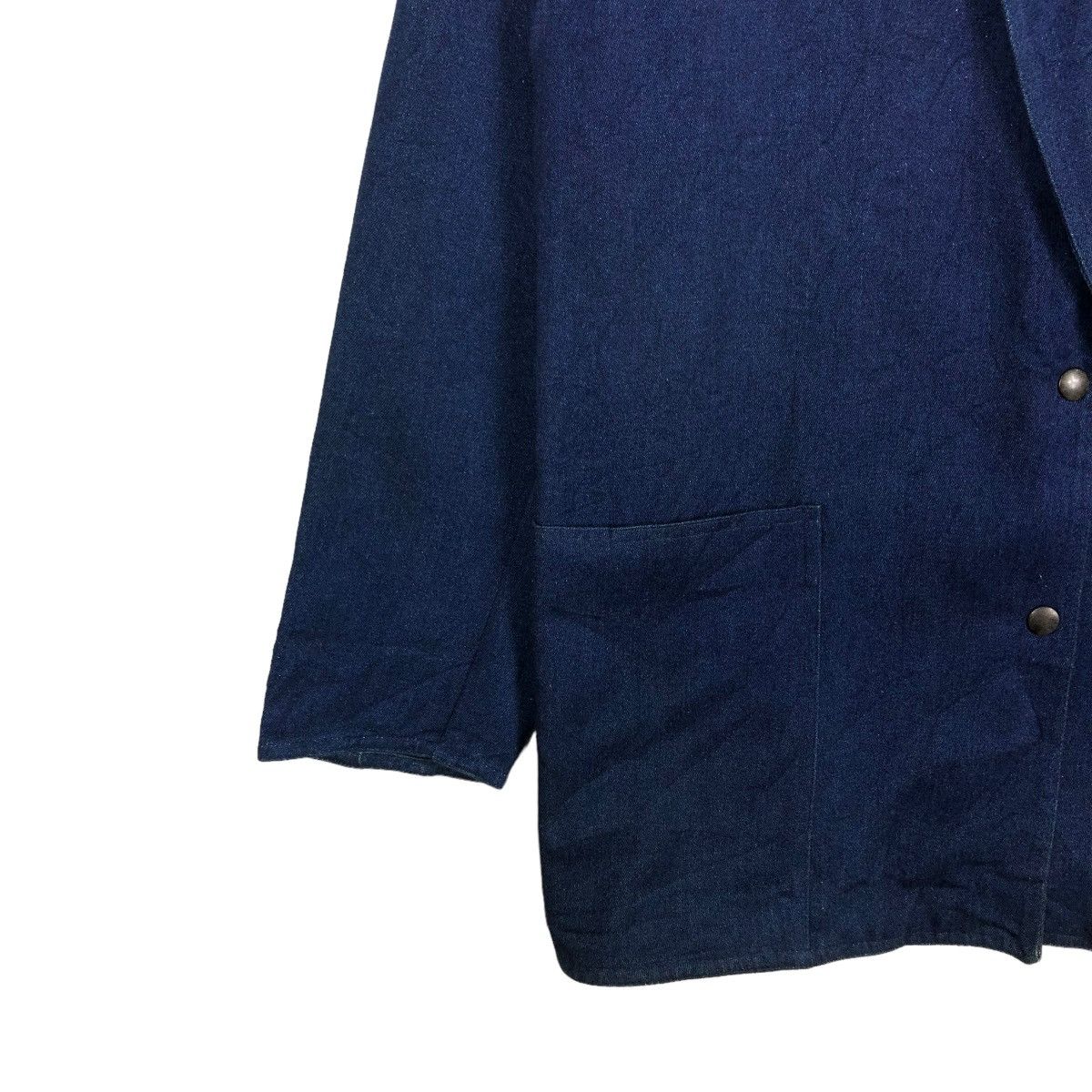 Bally VINTAGE BALLY U COLLECTION DENIM WESTERN JACKET MADE IN ITLY Size US L / EU 52-54 / 3 - 4 Thumbnail