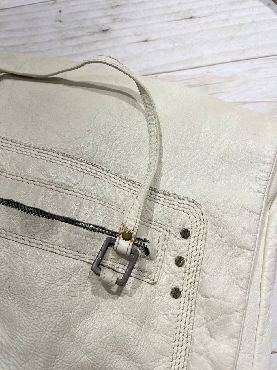 Diesel Vintage Diesel Leather Shoulders Messenger Bag Distrissed Size ONE SIZE - 5 Thumbnail
