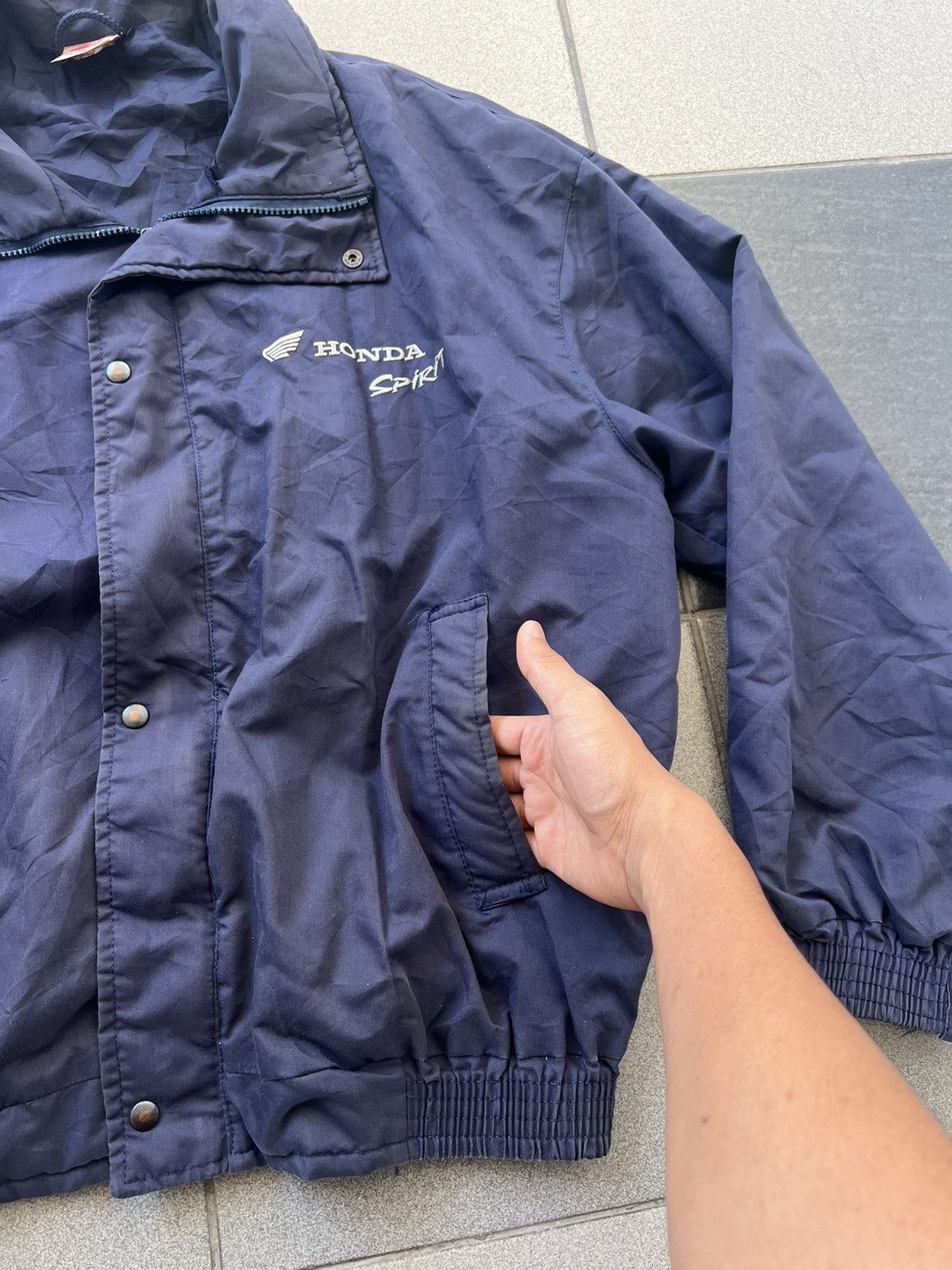 Japanese Brand × Vintage Vintage Made In Spain Honda Spirit Jacket Size US L / EU 52-54 / 3 - 6 Thumbnail