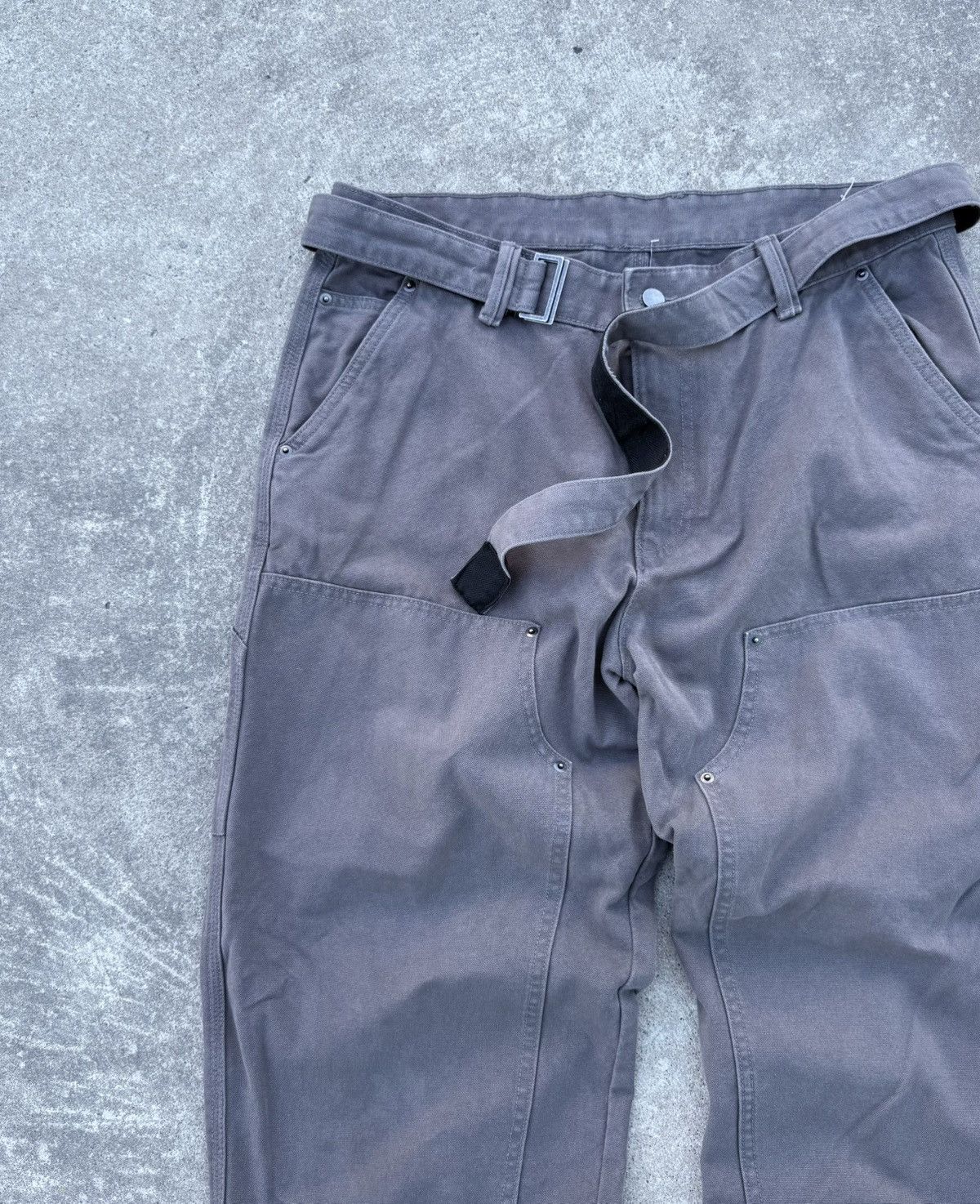 Vintage Vintage Y2K work wear streetwear wide avantgarde jeans Size US 34 / EU 50 - 7 Thumbnail