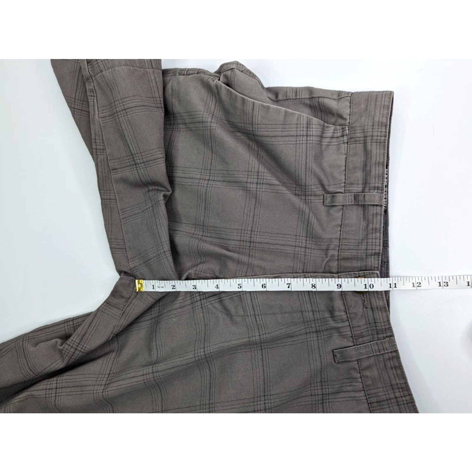 Volcom Volcom Plaid Chino Shorts Men's Size 30 Gray Frickin Skater Skateboard Size US 30 / EU 46 - 4 Thumbnail
