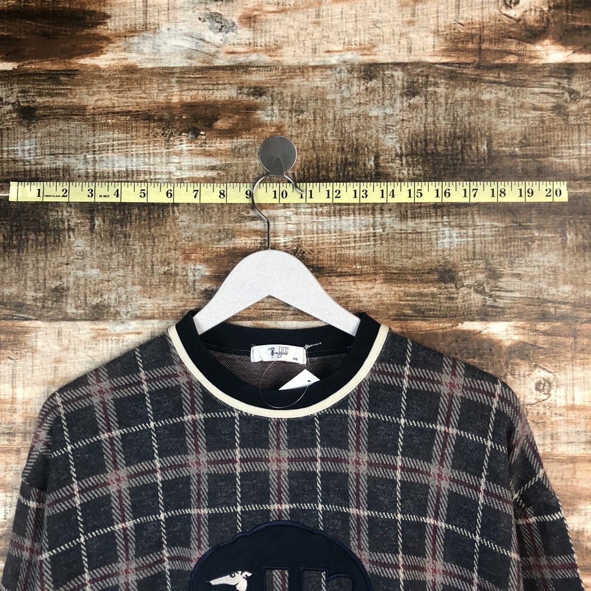 Trussardi Trussardi Checkered vintage Sweatshirt #A1456 Size US M / EU 48-50 / 2 - 4 Thumbnail