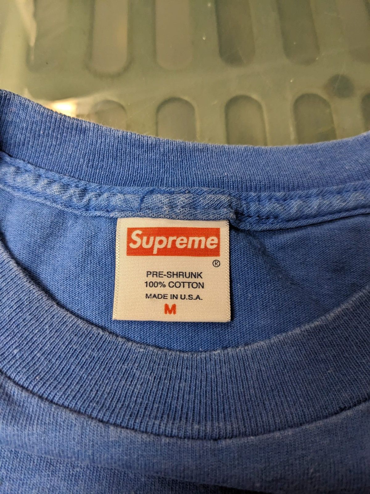 Supreme 2007 SUPREME NEIGHBORHOOD NBHD NS BOX LOGO TEE T-SHIRT BLUE Size US M / EU 48-50 / 2 - 7 Thumbnail