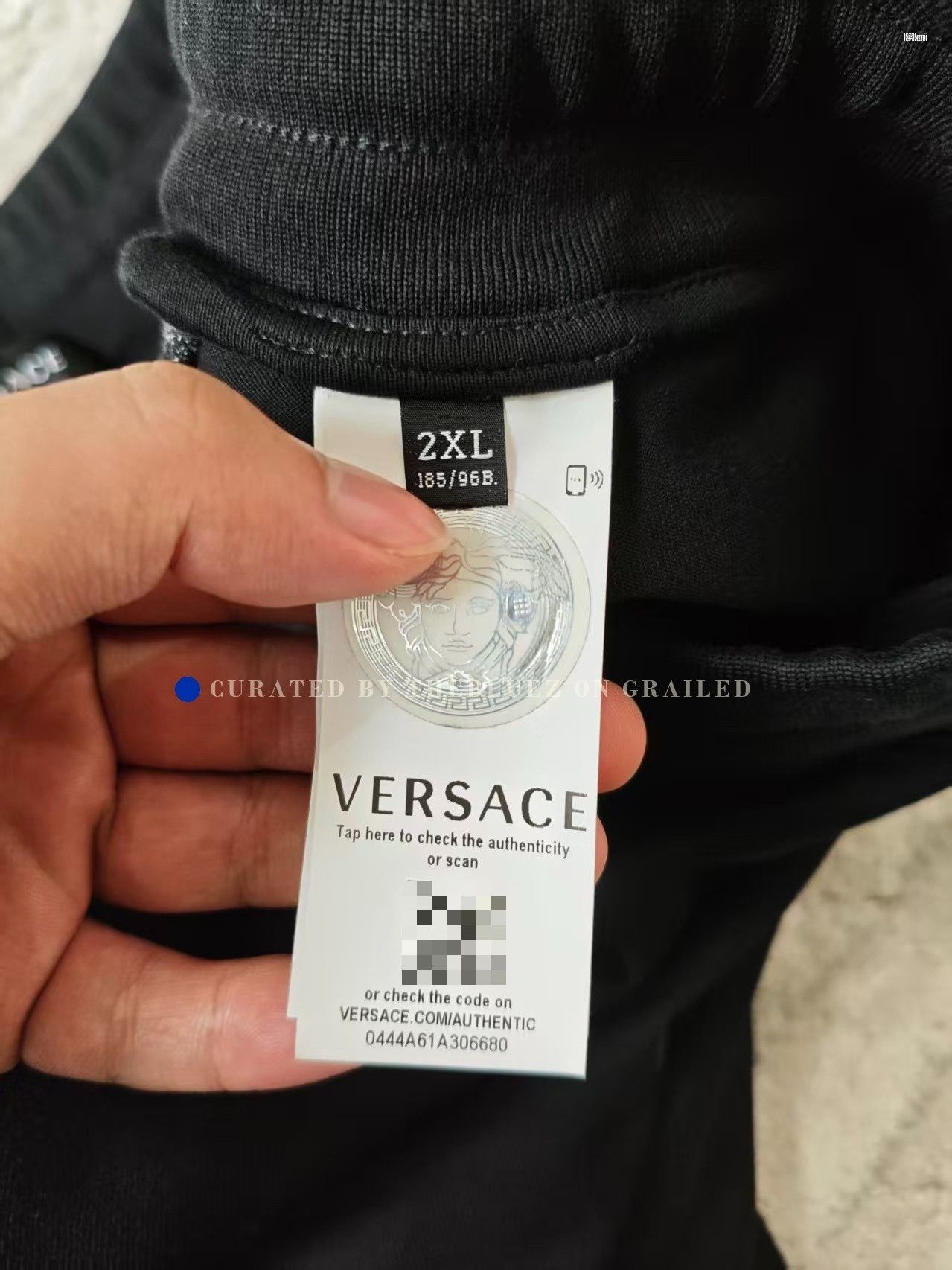 Versace Versace Signature Logo Loose Sweatpants Size US 32 / EU 48 - 5 Thumbnail