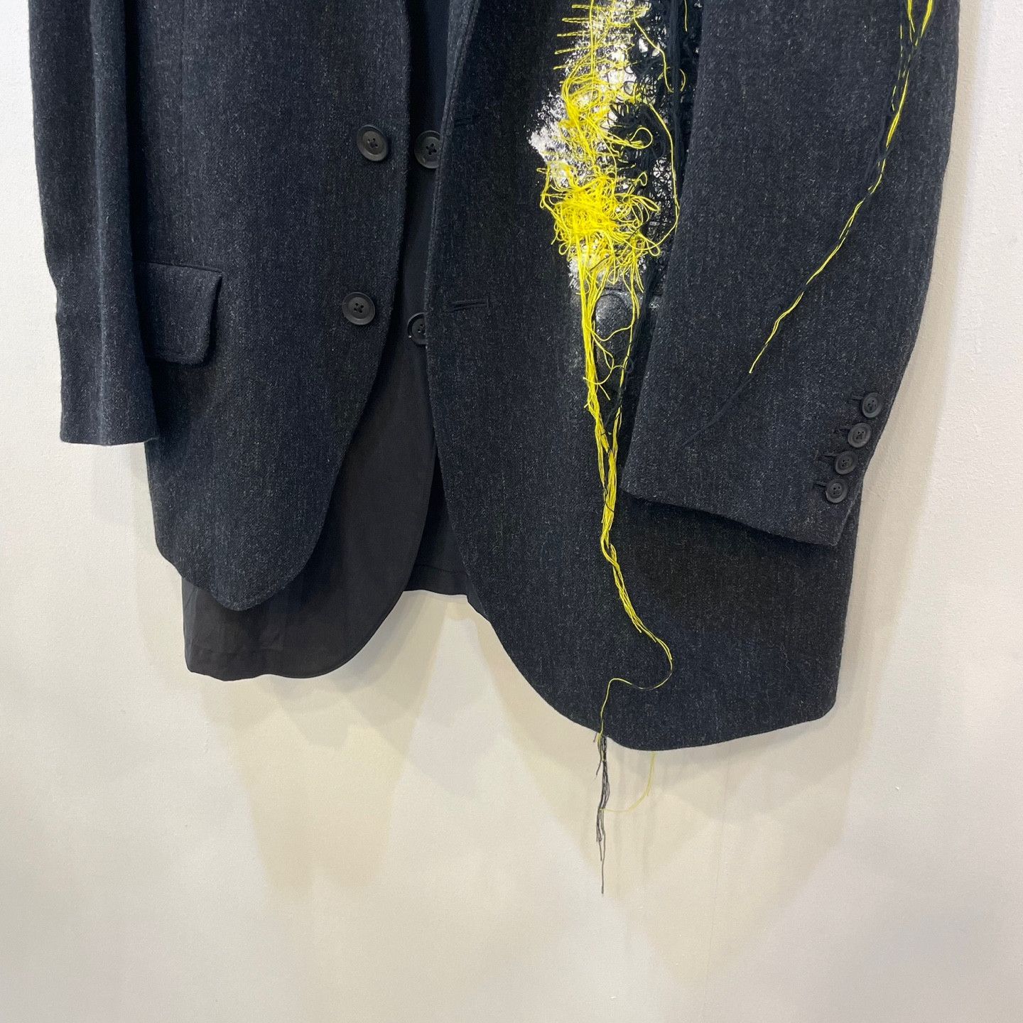 Yohji Yamamoto yohji yamamoto 20fw destroyed jacket Size US XL / EU 56 / 4 - 6 Thumbnail