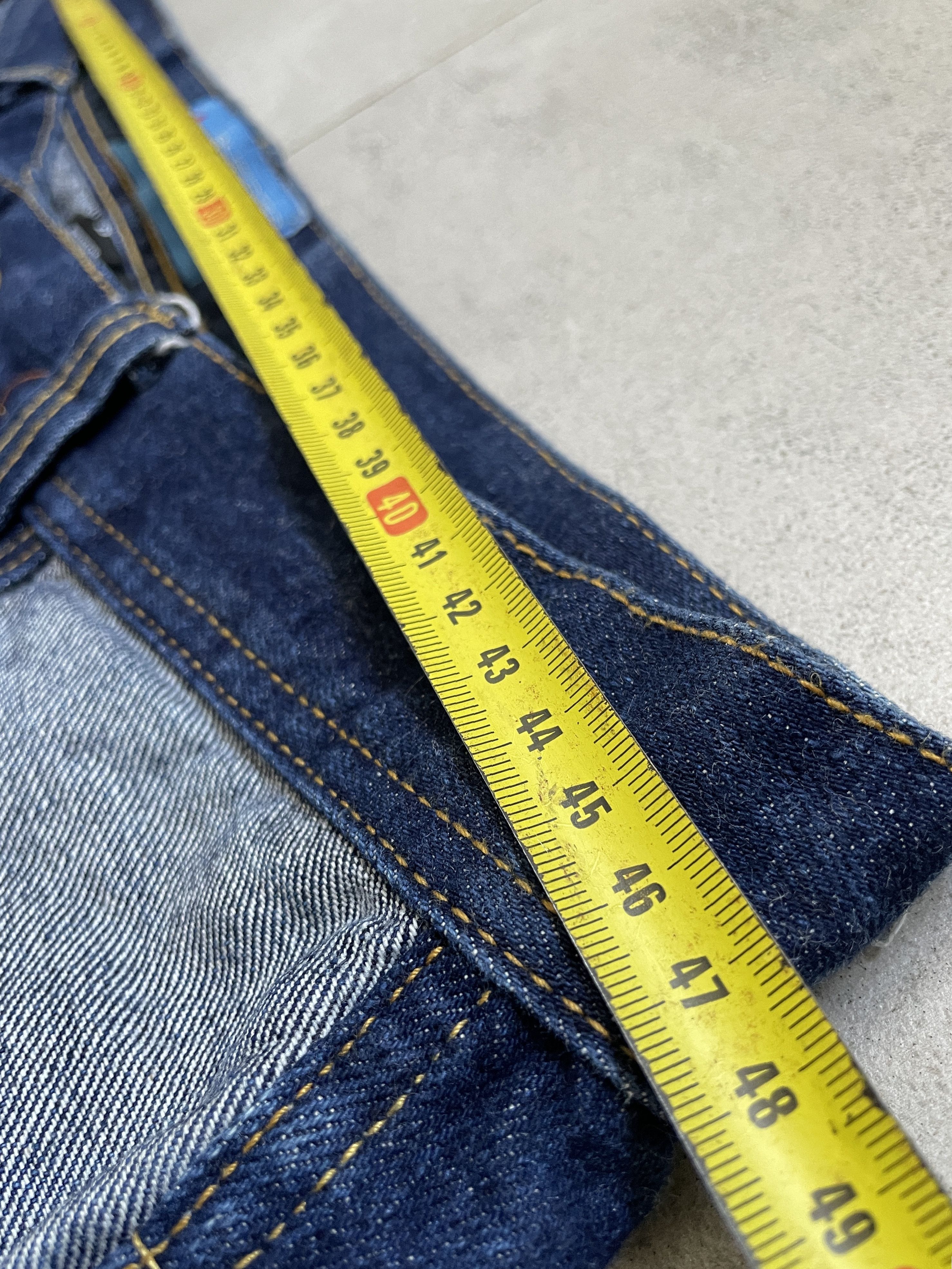 Southpole Y2K PLAYERZ 69 BAGGY NAVY DENIM JEANS Size US 36 / EU 52 - 7 Thumbnail