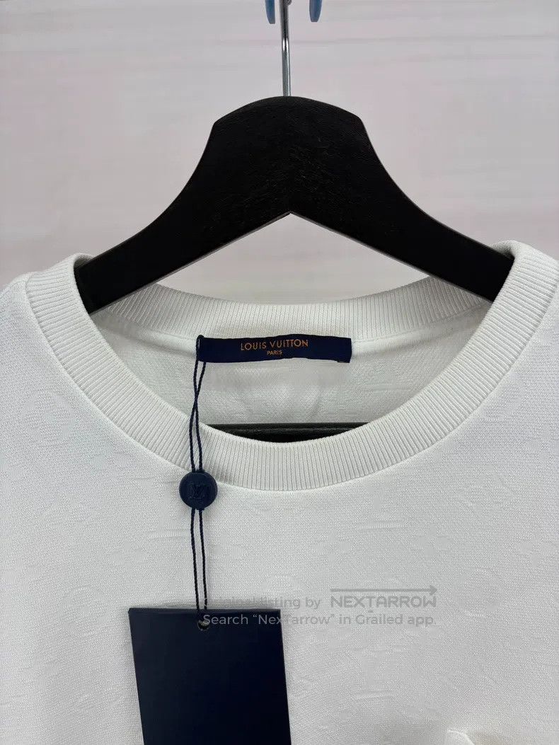 Louis Vuitton Louis Vuitton White dark stripe full print pocket short sl Size US S / EU 44-46 / 1 - 3 Thumbnail