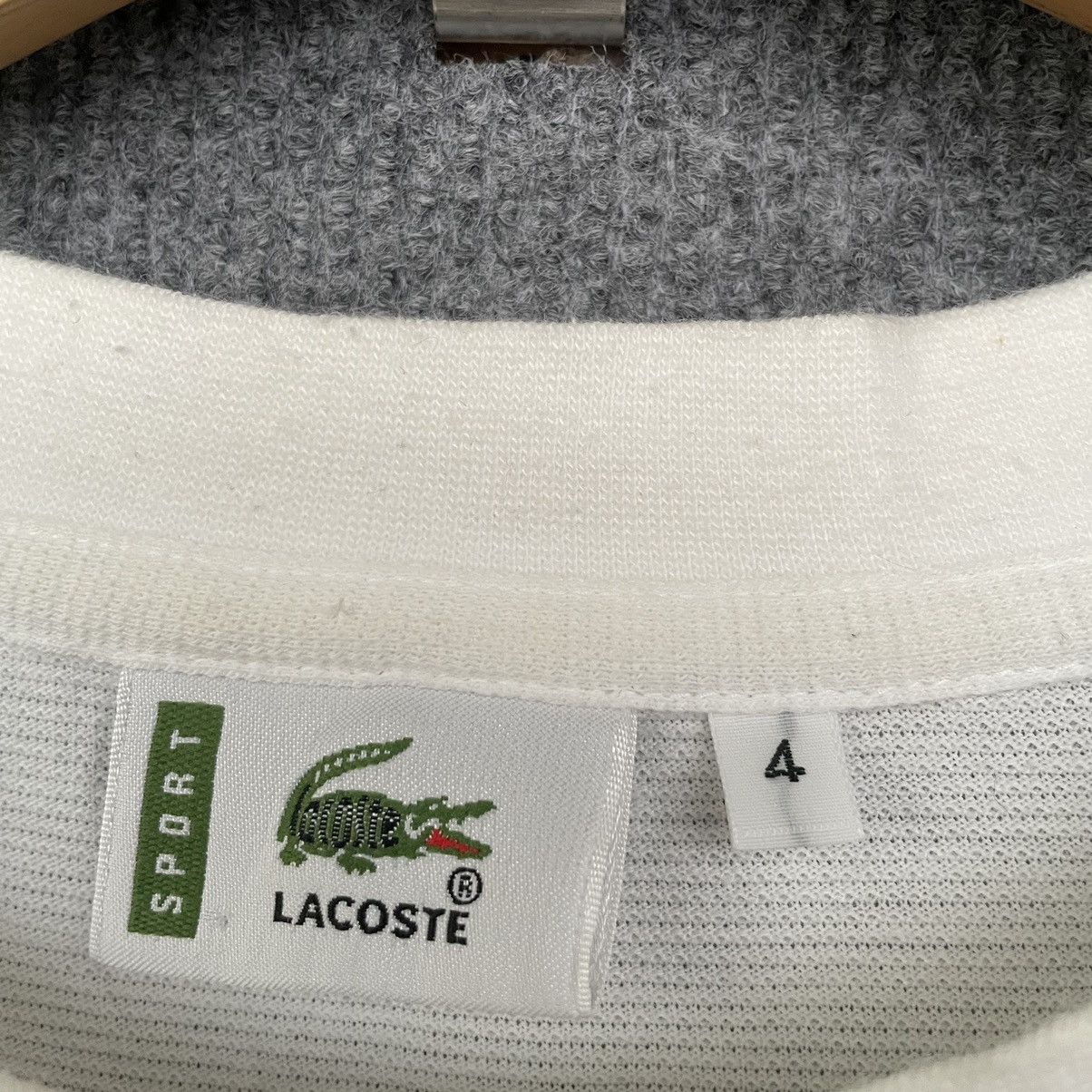 Lacoste Lacoste Sports White Essentials T Shirt Size US L / EU 52-54 / 3 - 3 Thumbnail