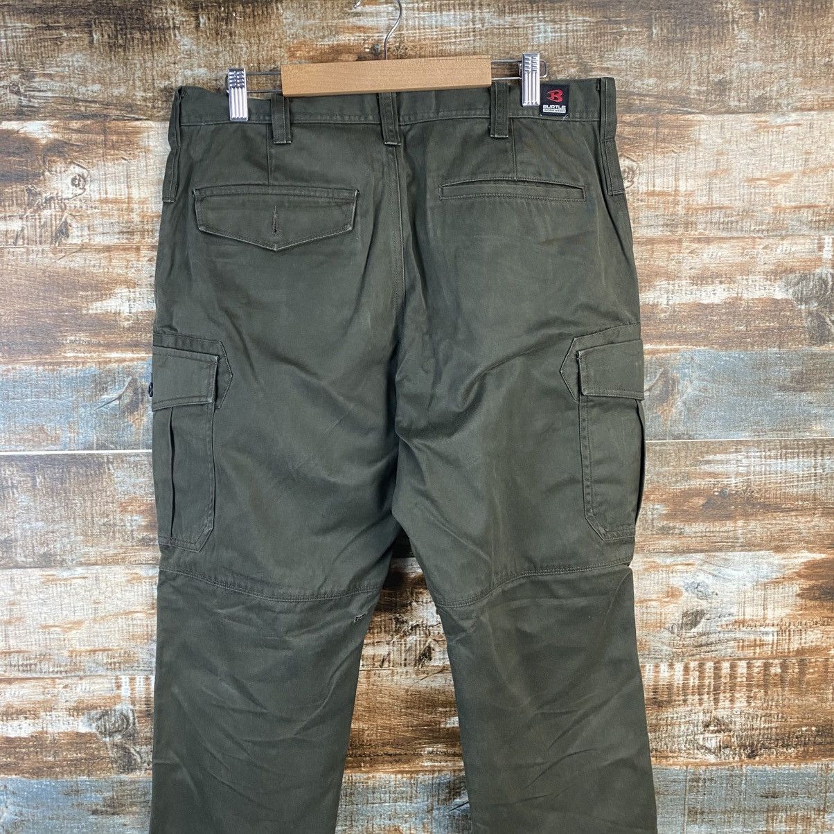 Japanese Brand DL Burtle Green Cargo Multipocket Pants #C989 Size US 33 - 16 Thumbnail