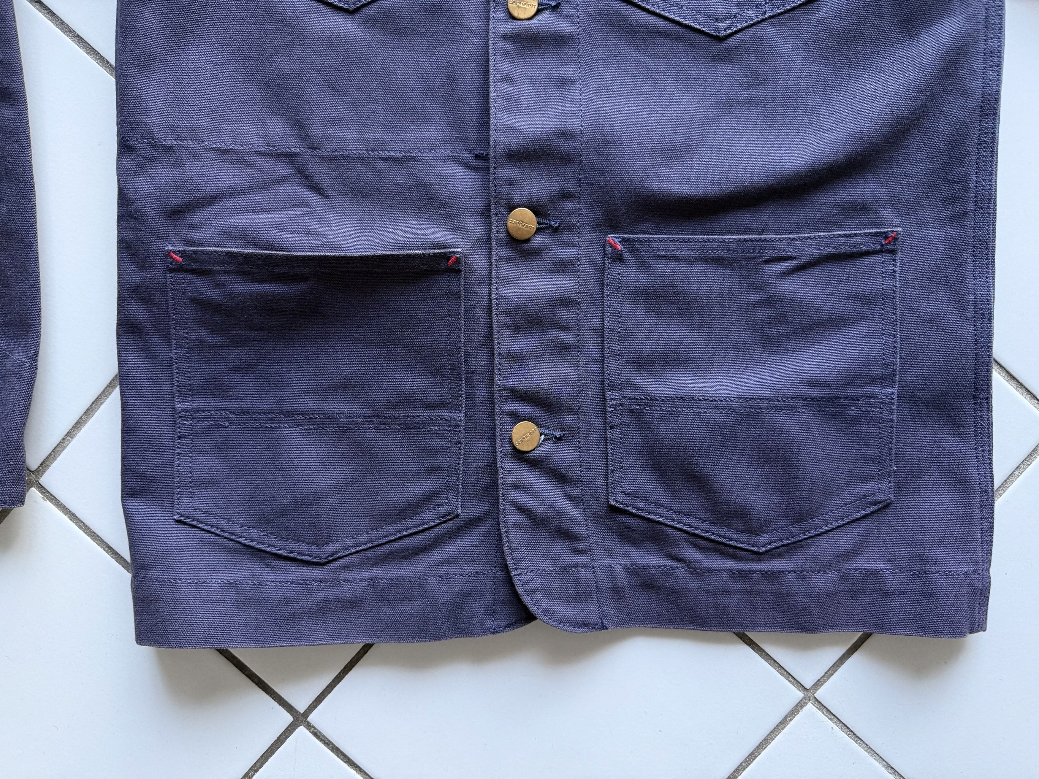 Carhartt Rare Carhartt WIP navy/purple State Coat Size US S / EU 44-46 / 1 - 4 Thumbnail