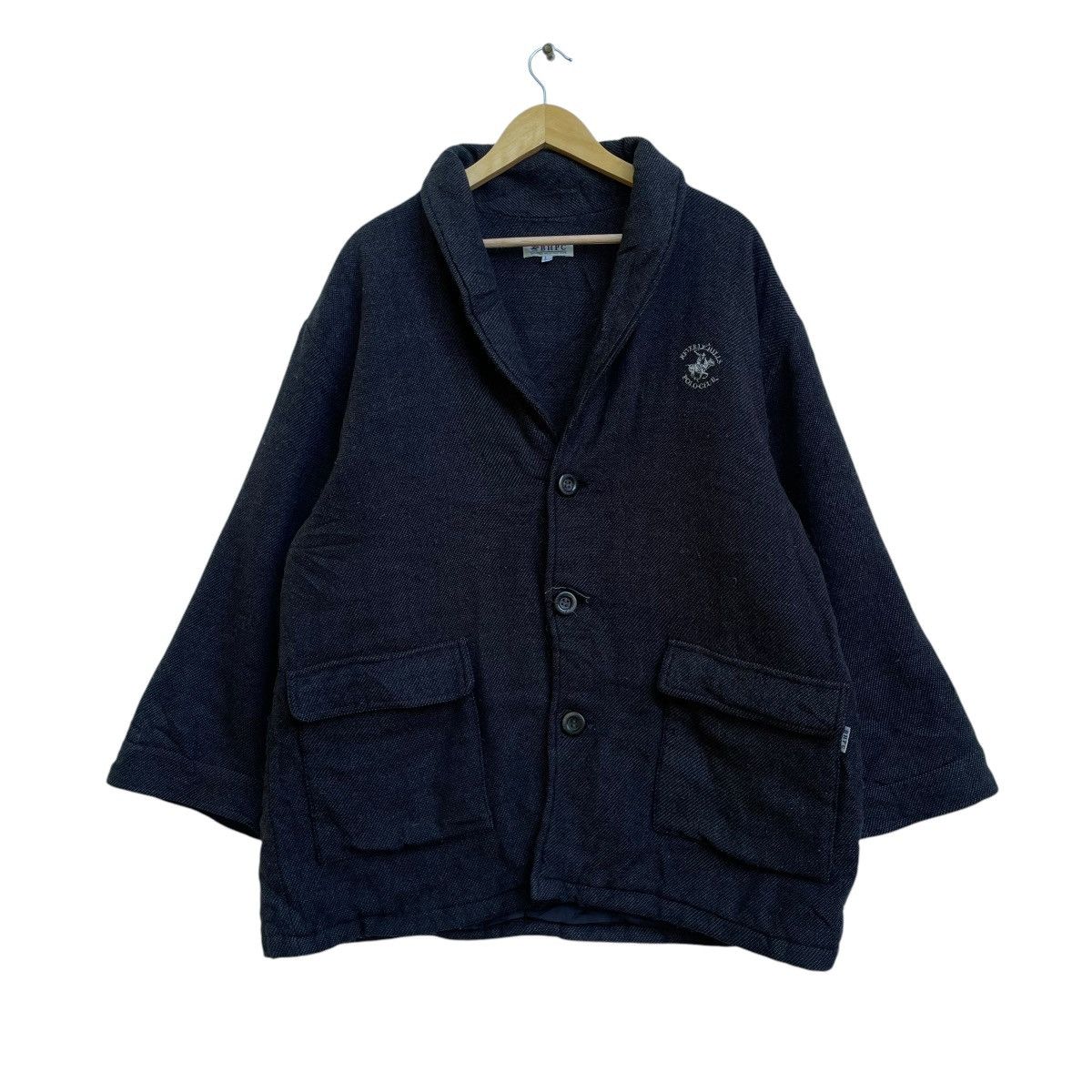 Beverly Hills Polo Club × Polo Ralph Lauren × Vintage 💥Vintage Beverly Hills Polo Club Drape Jacket Size US L / EU 52-54 / 3 - 1 Thumbnail