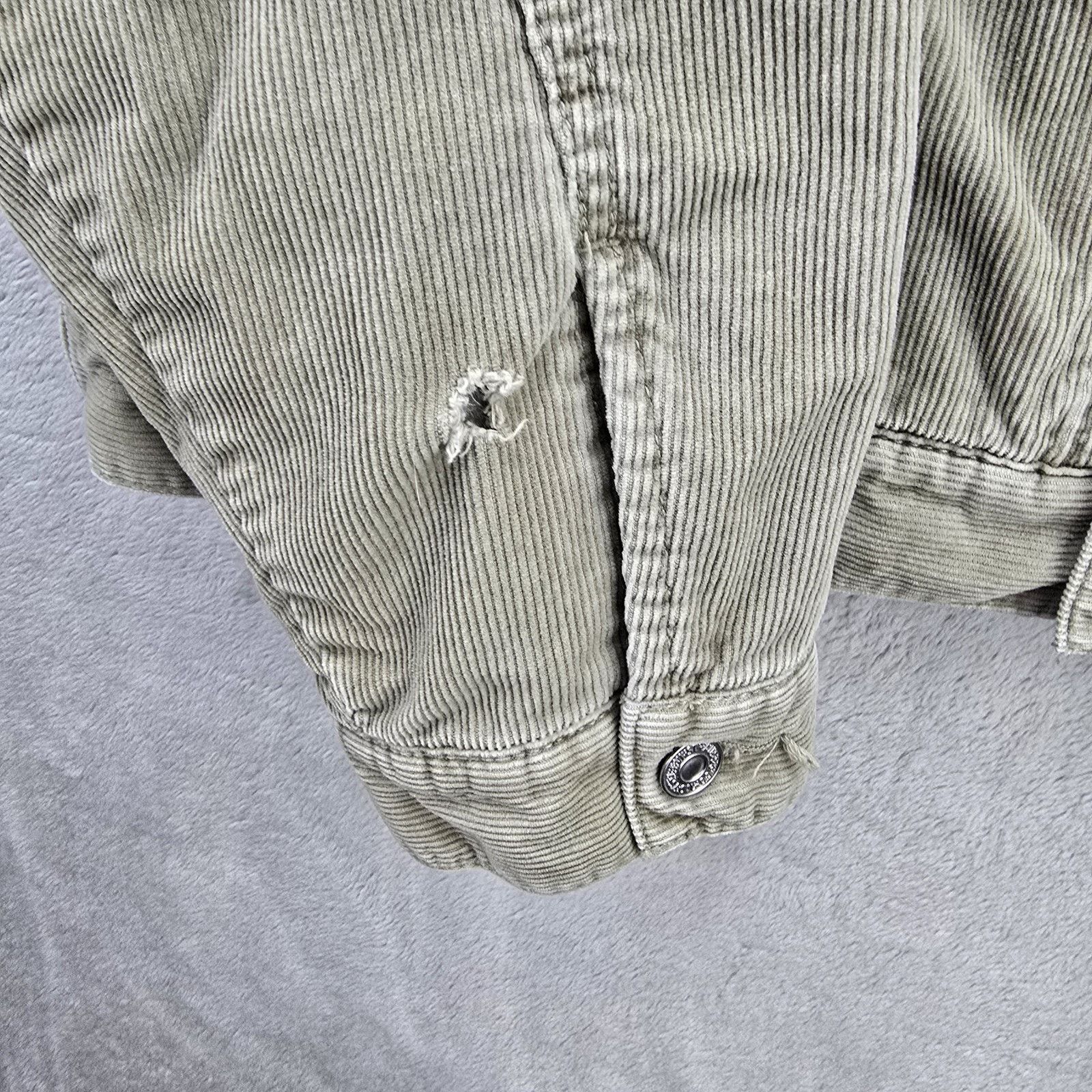 Levi's Vintage Levis Corduroy Sherpa Lined Trucker Jacket Large Size US L / EU 52-54 / 3 - 5 Thumbnail