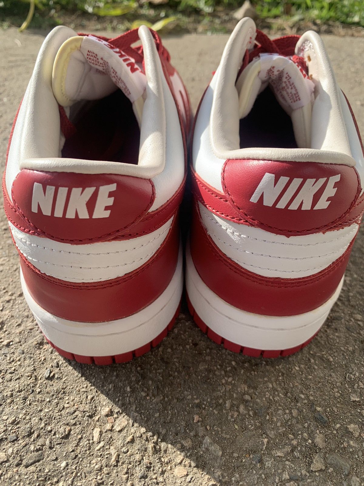 Nike NEW 2004 Vintage Nike Dunk Low St Johns OG Varsity Red Size US 8.5 / EU 41-42 - 5 Thumbnail