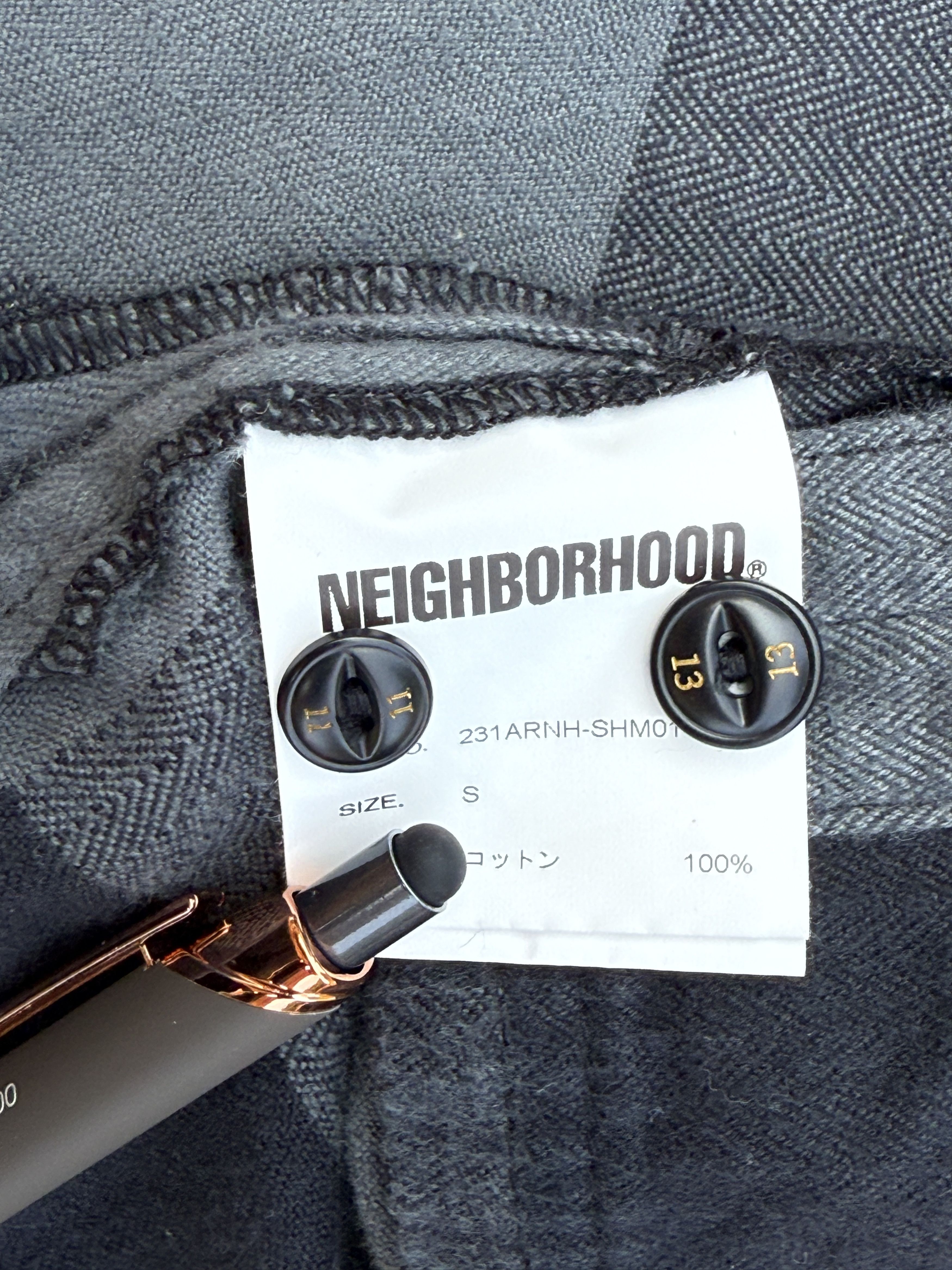 Neighborhood Buffalo Check Flannel (fits Medium) Size US S / EU 44-46 / 1 - 9 Thumbnail