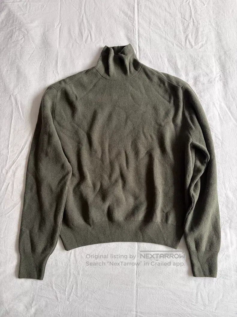 Lemaire LEMAIRE Pale Green Sweater, 100% Wool i Size US S / EU 44-46 / 1 - 1 Thumbnail