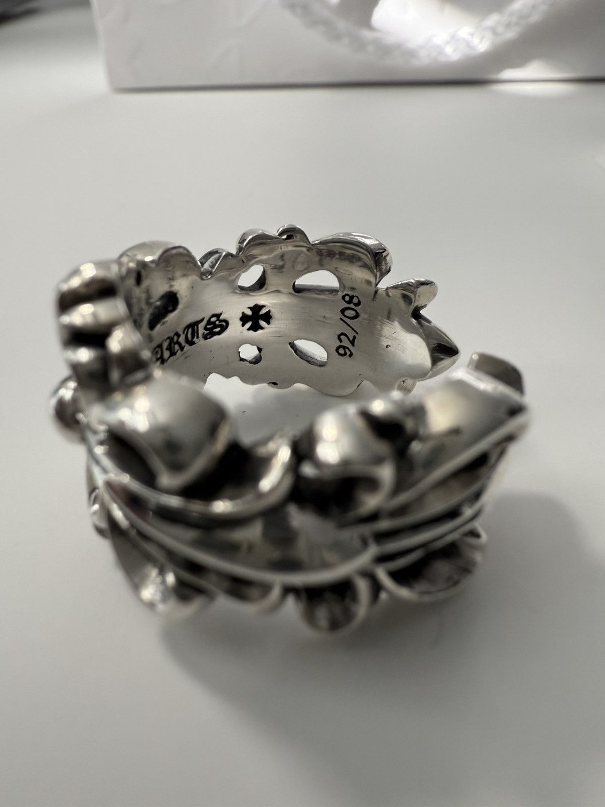 Chrome Hearts Chrome hearts double floral ring sz 7 Size ONE SIZE - 6 Thumbnail