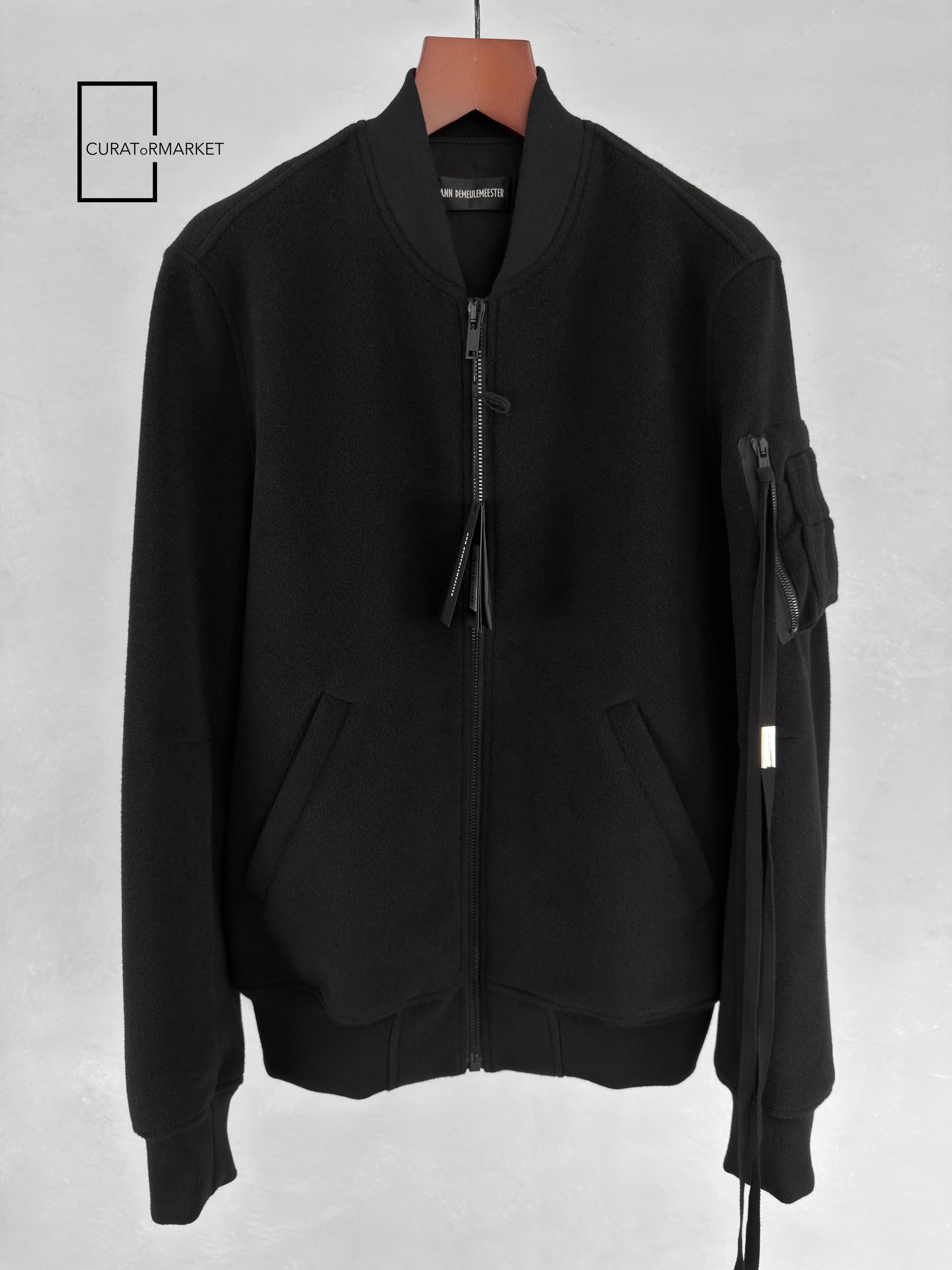 Ann Demeulemeester Ann Demeulemeester Bondage Strap Bomber Jacket
