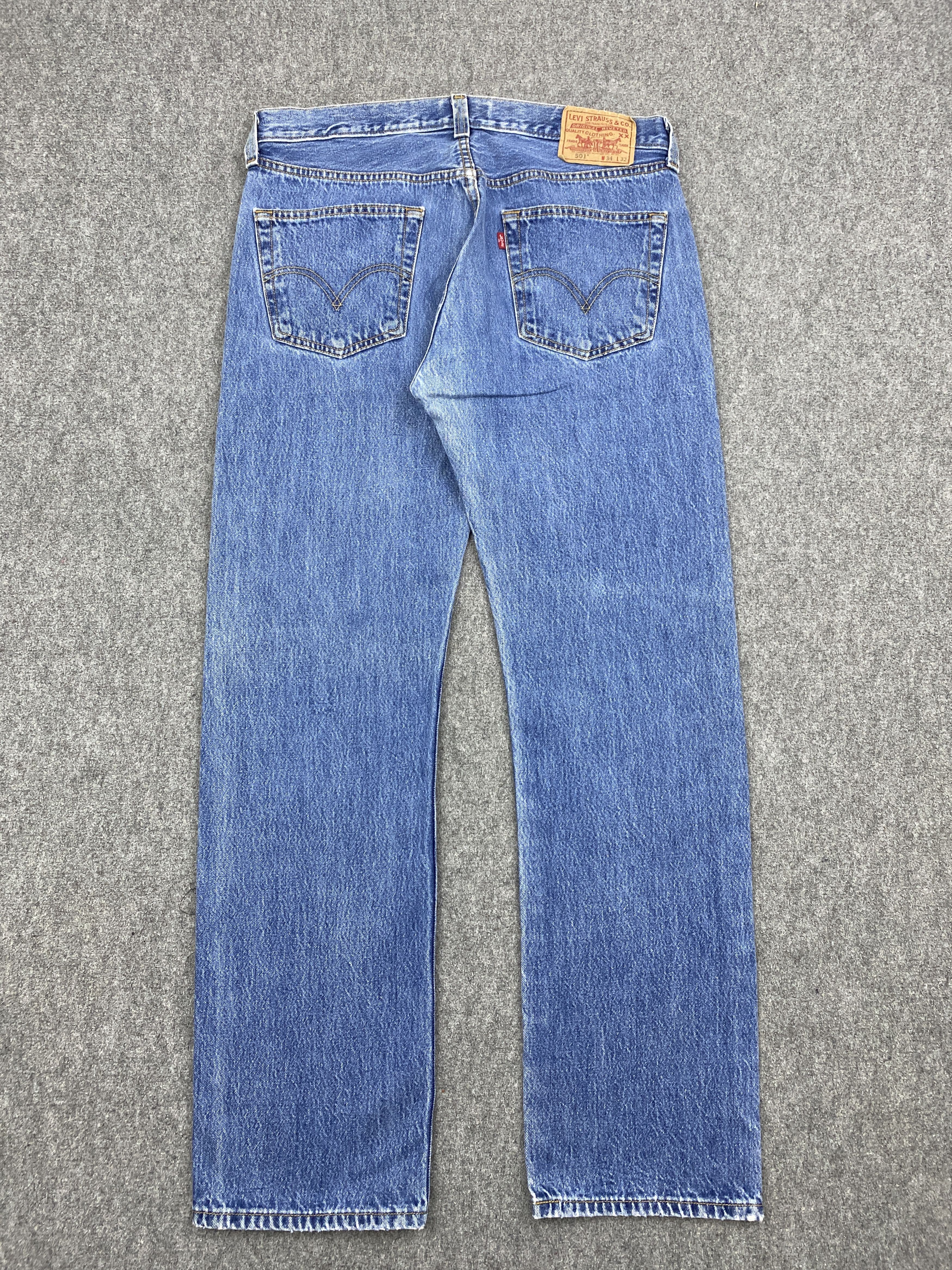 Levi's Blue Denim Vintage Levi's 501 Jeans DP2831 Size US 32 / EU 48 - 3 Thumbnail