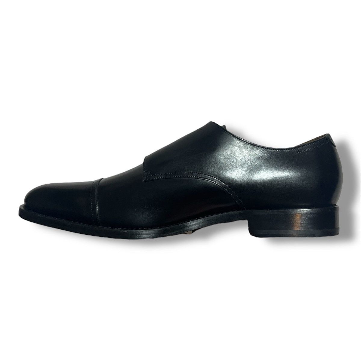 Suitsupply Men Suitsupply Black Double Monk Strap Leather Size US13 Size US 13 / EU 46 - 10 Thumbnail
