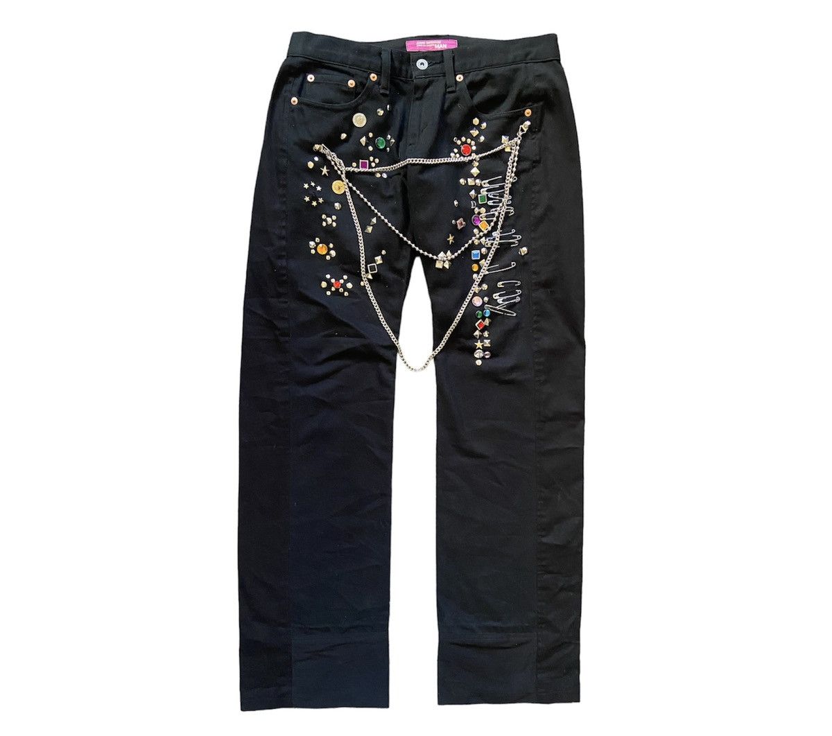 JUNYA WATANABE Shredded jeans