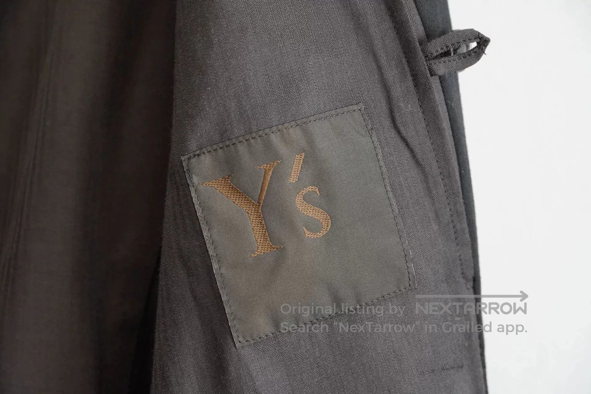 Y's y's yohji yamamoto oversized black coat. Size US S / EU 44-46 / 1 - 6 Thumbnail